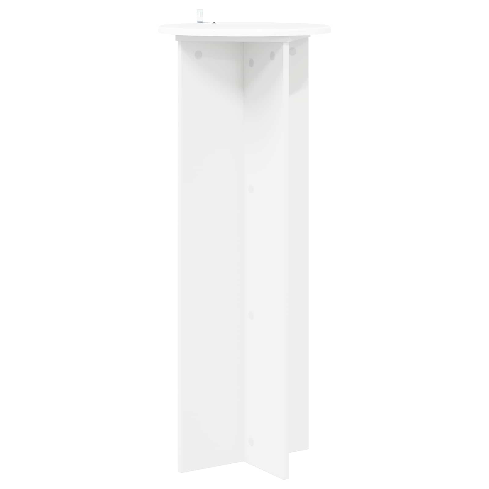Supporto per piante 2 pz Bianco Ø40 x 100 cm