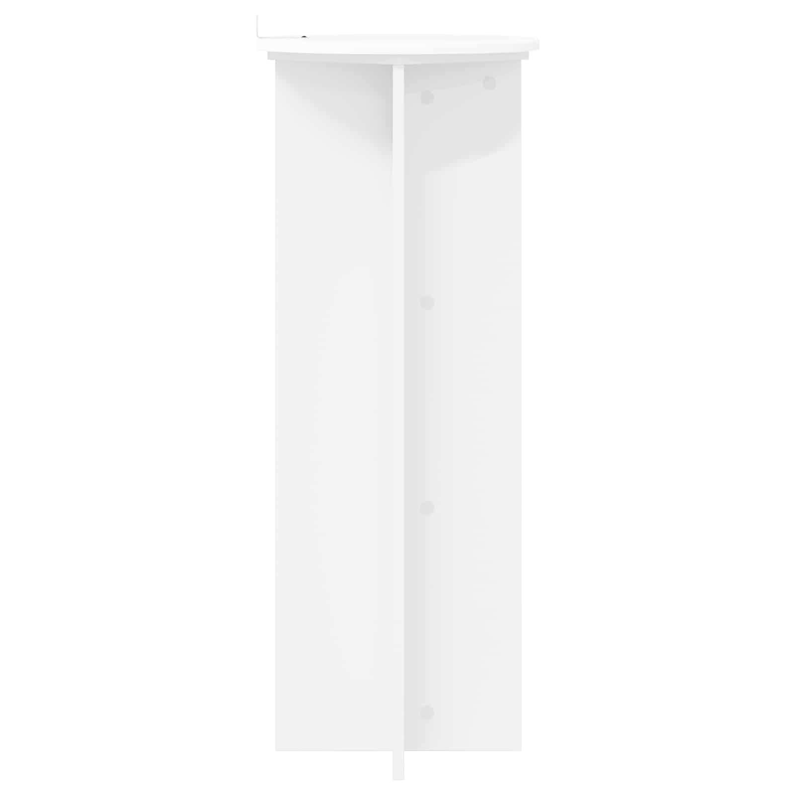 Supporto per piante 2 pz Bianco Ø40 x 100 cm