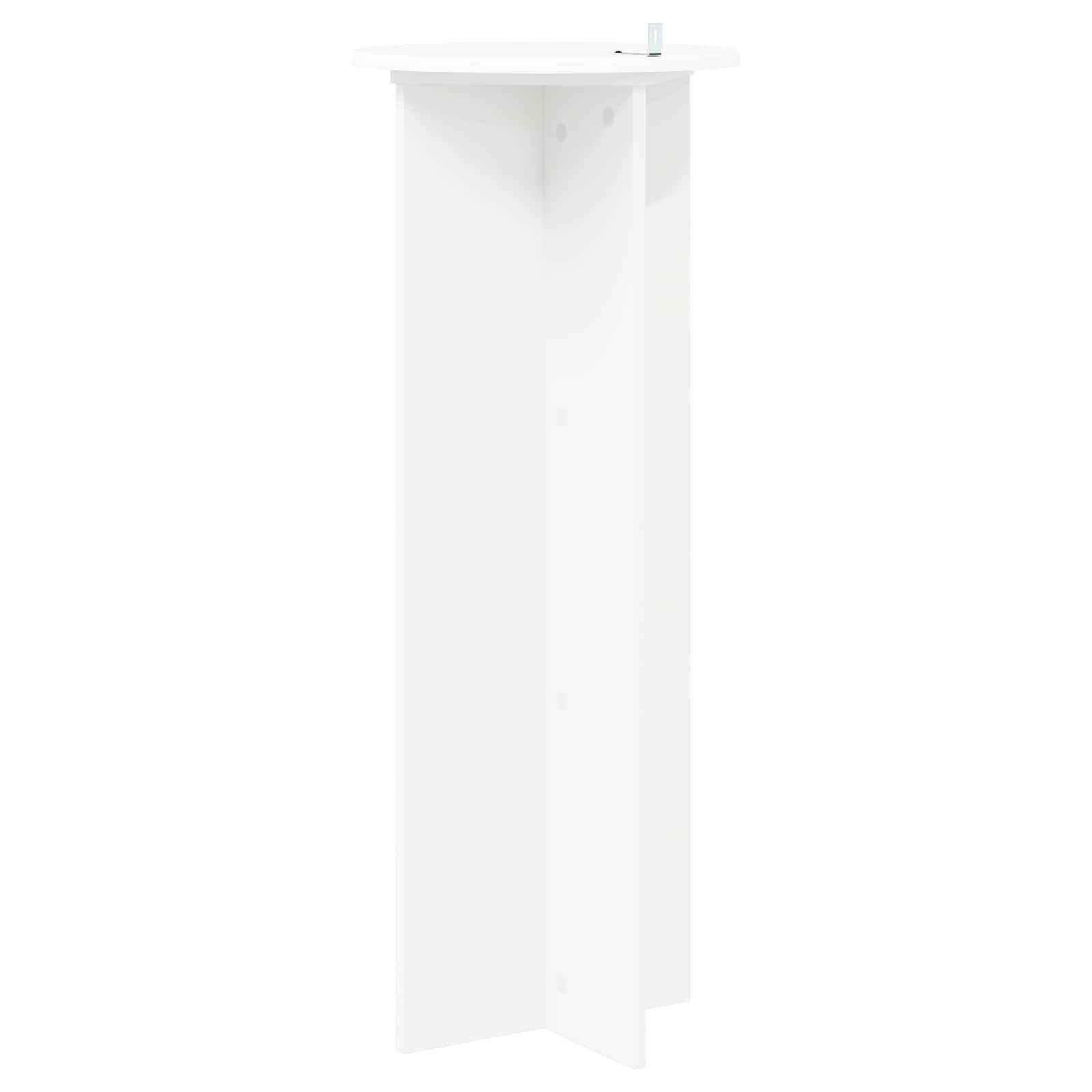 Supporto per piante 2 pz Bianco Ø40 x 100 cm