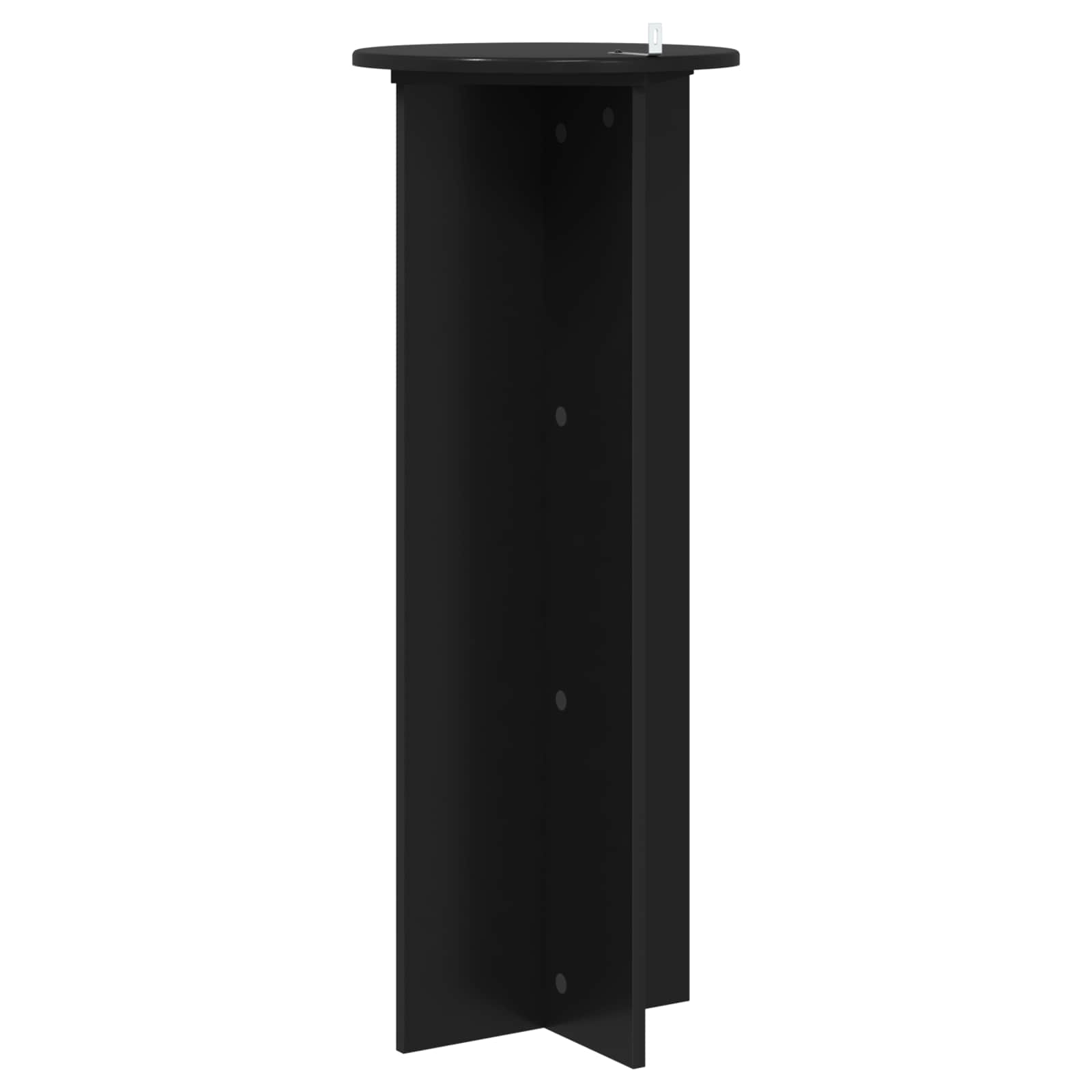 Supporto per piante 2 pz Nero Ø40 x 100 cm Legno ingegnerizzato