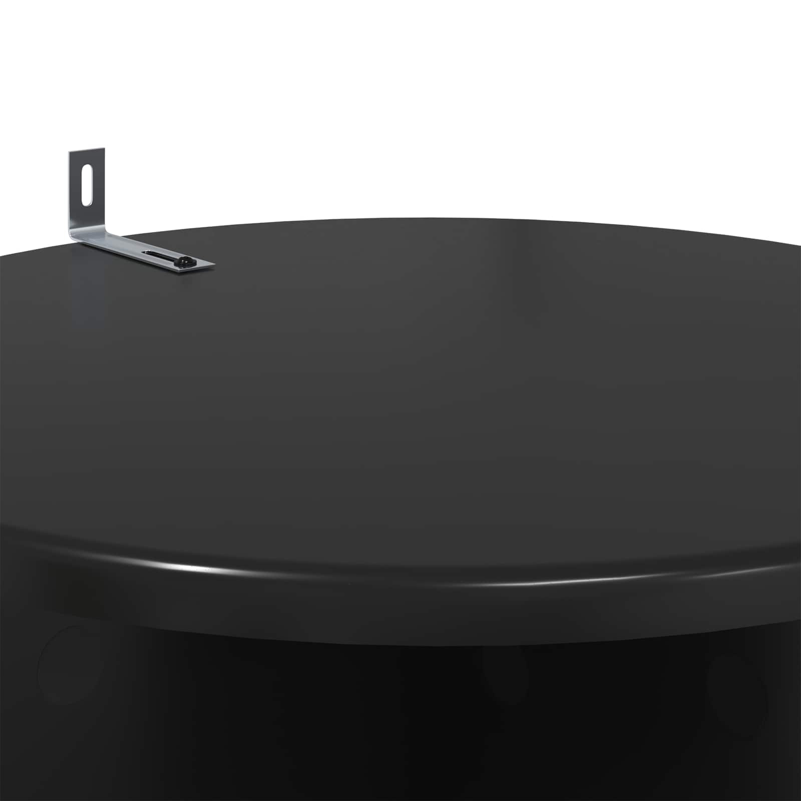 Supporto per piante 2 pz Nero Ø40 x 100 cm Legno ingegnerizzato