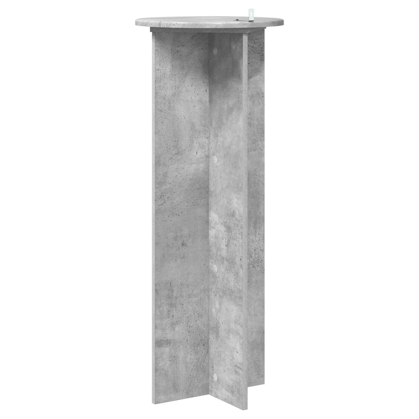 Supporto per piante 2 pz Grigio Cemento Ø40 x 100 cm