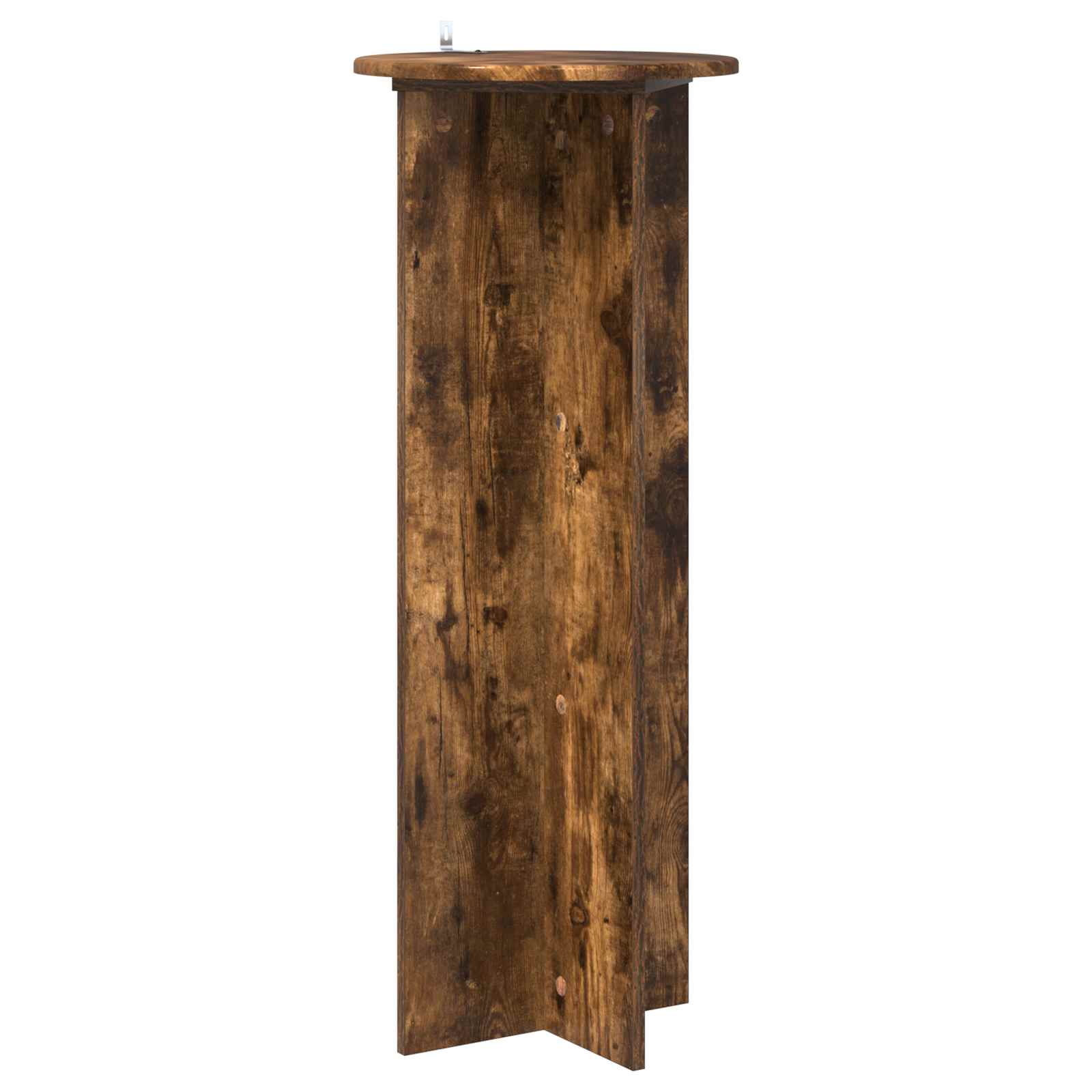 Supporto per piante 2 pz Rovere Fumo Ø40 x 100 cm