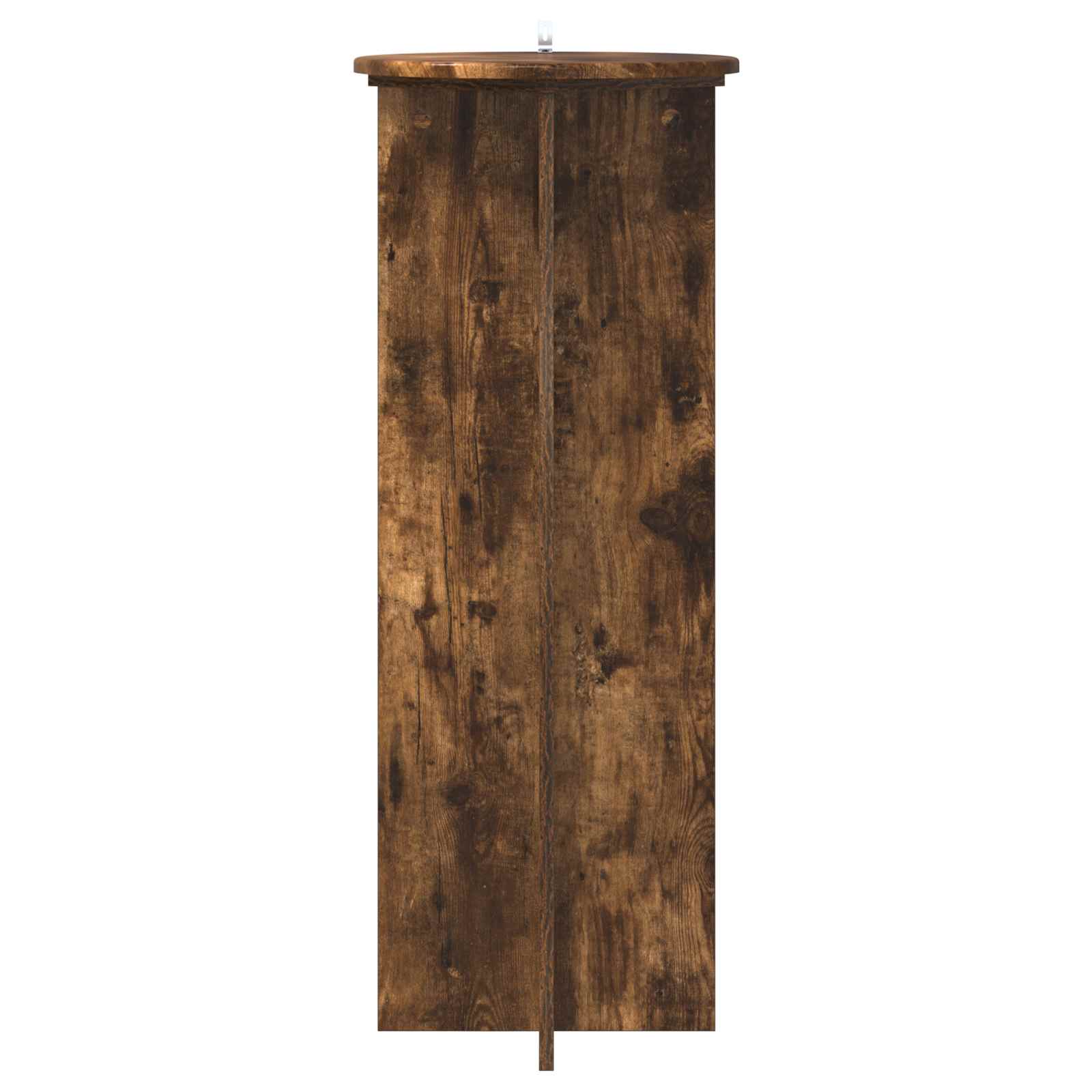 Supporto per piante 2 pz Rovere Fumo Ø40 x 100 cm