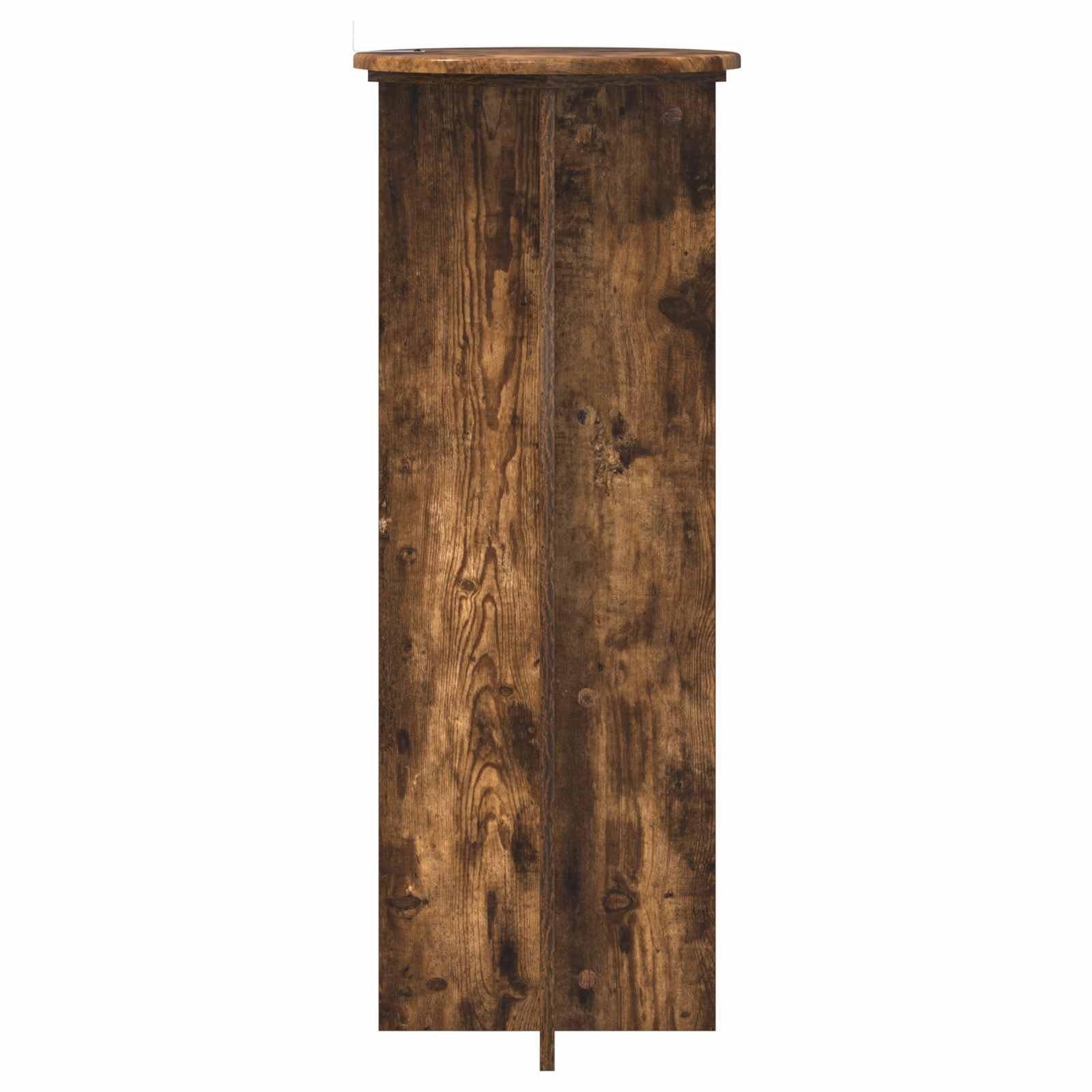 Supporto per piante 2 pz Rovere Fumo Ø40 x 100 cm