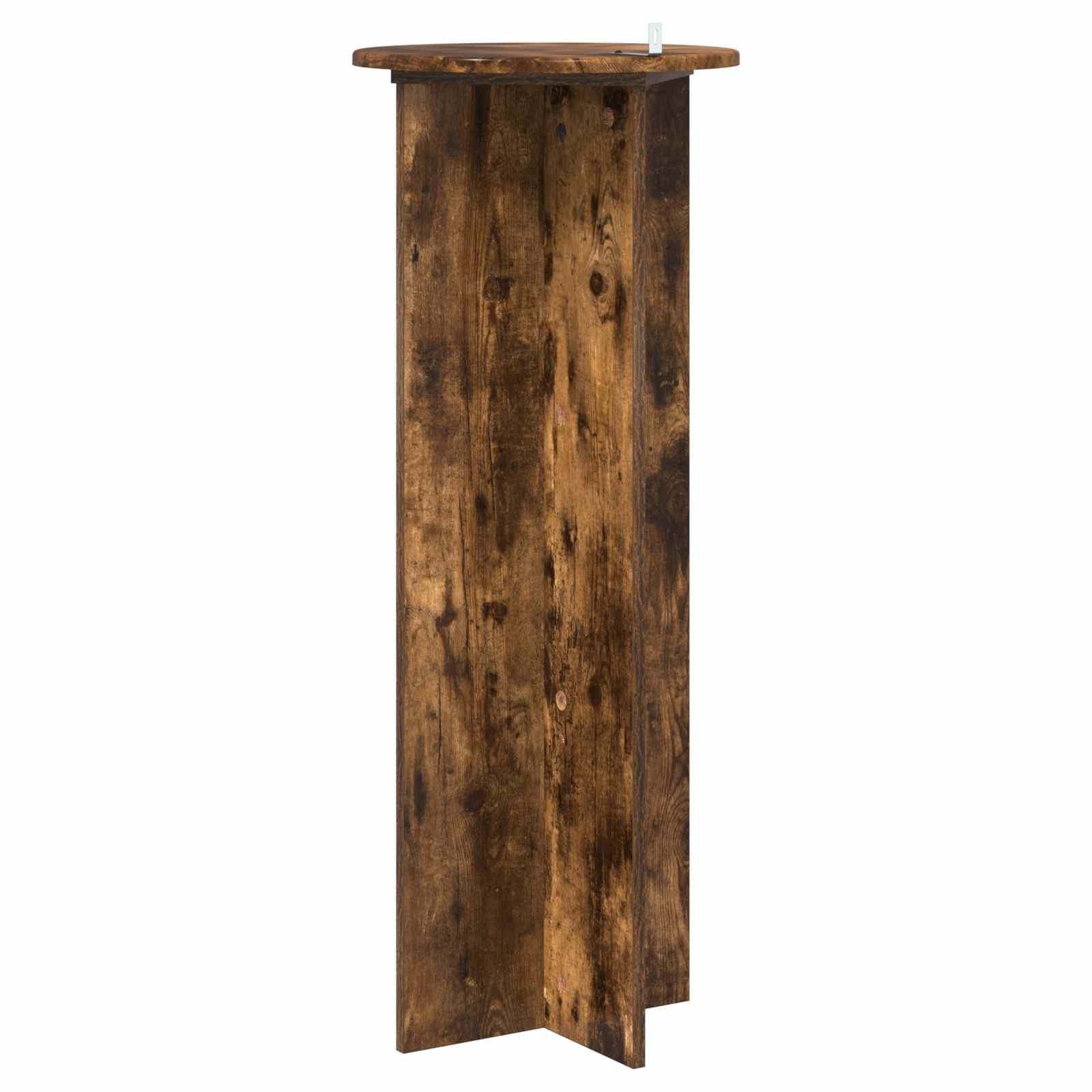 Supporto per piante 2 pz Rovere Fumo Ø40 x 100 cm
