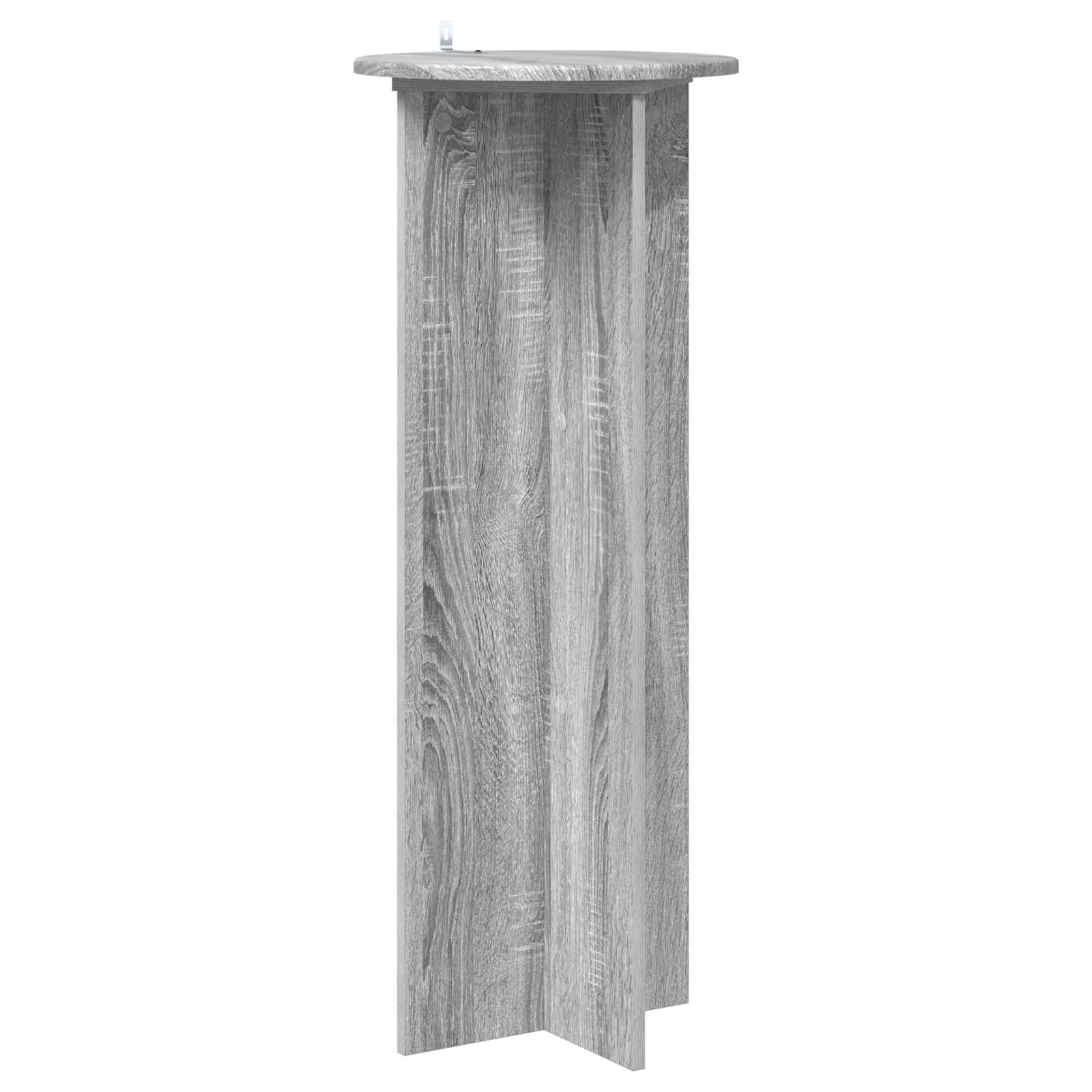 Supporto per piante 2 pz Grigio Sonoma Ø40 x 100 cm