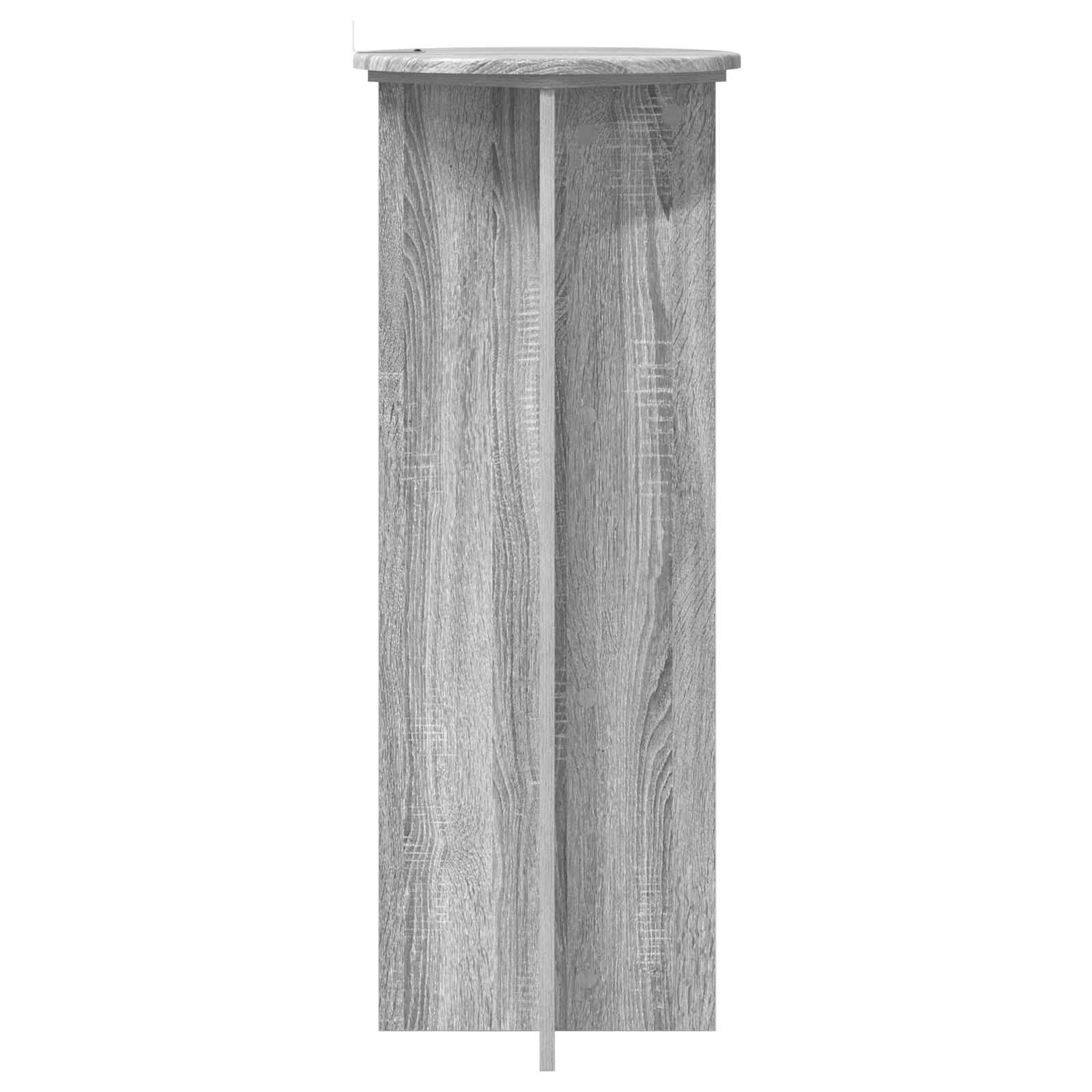 Supporto per piante 2 pz Grigio Sonoma Ø40 x 100 cm