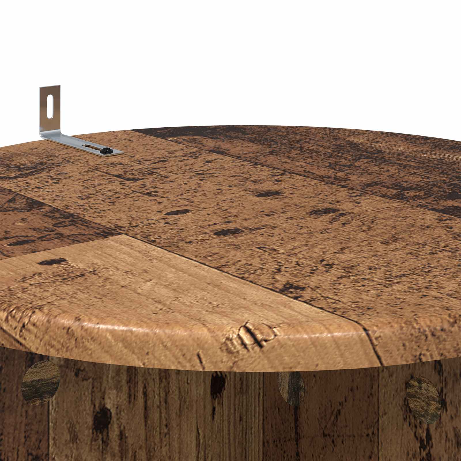 Supporto per piante 2 pz Legno antico Ø40 x 100 cm