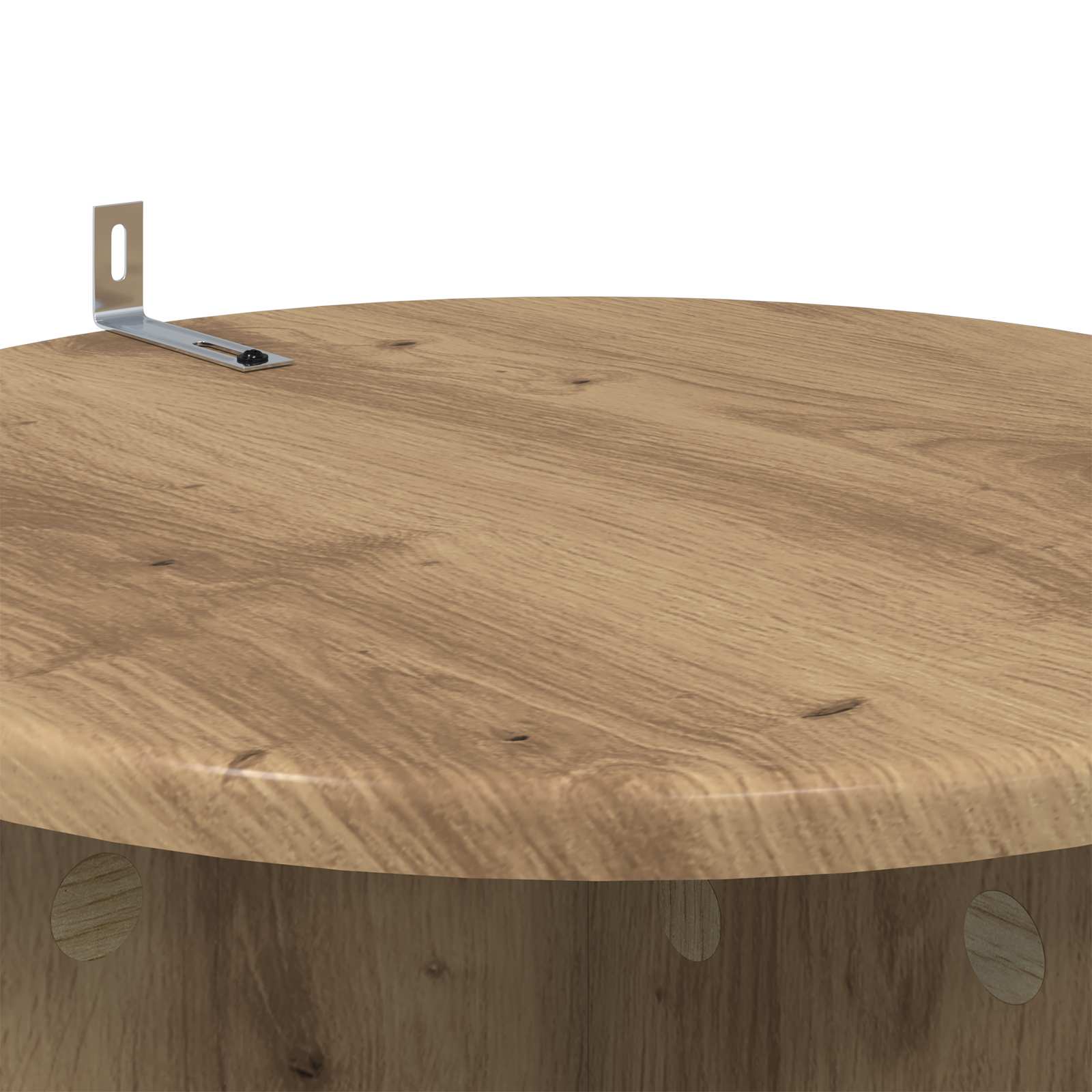 Supporto per piante 2 pz Rovere Artigianale Ø40 x 100 cm