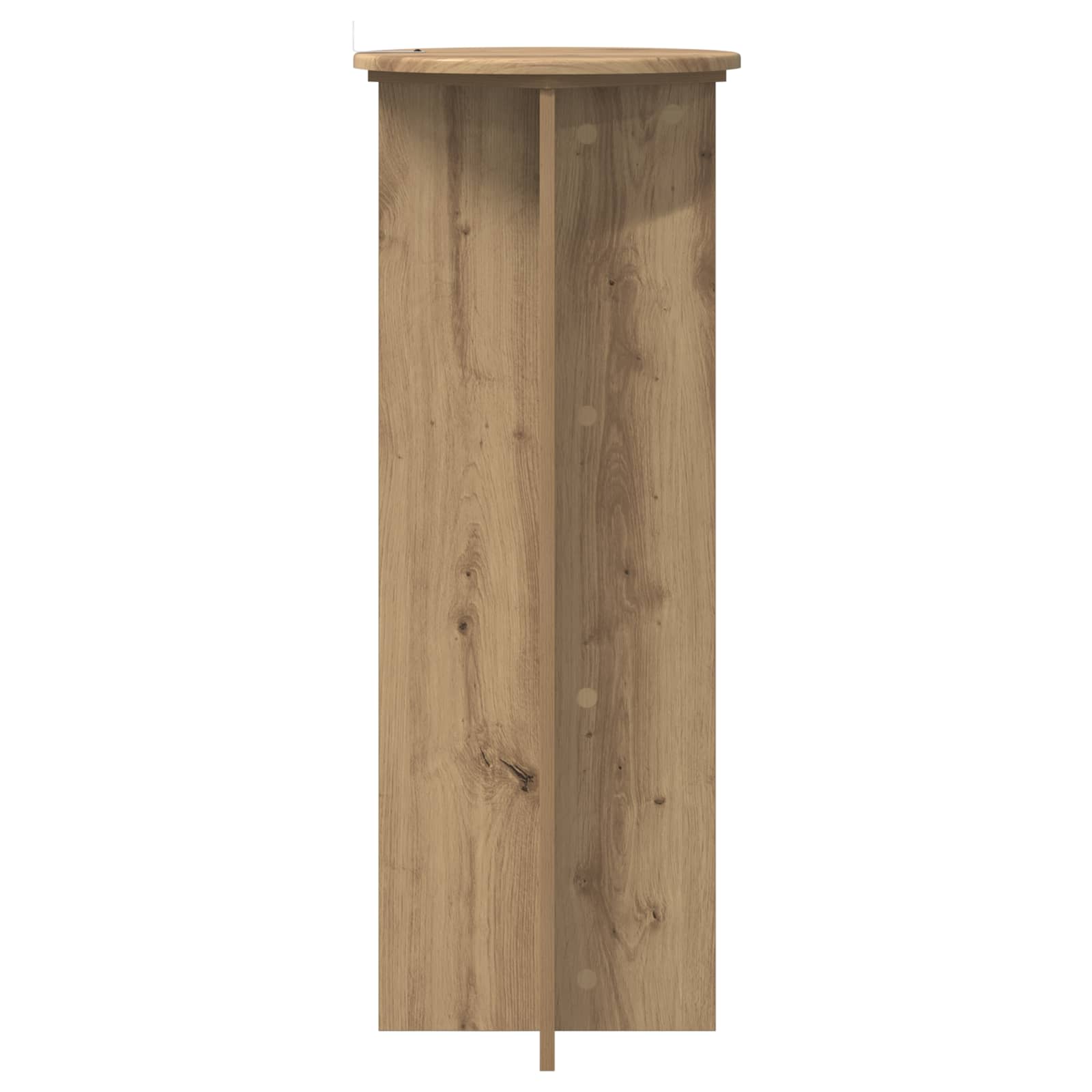 Supporto per piante 2 pz Rovere Artigianale Ø40 x 100 cm