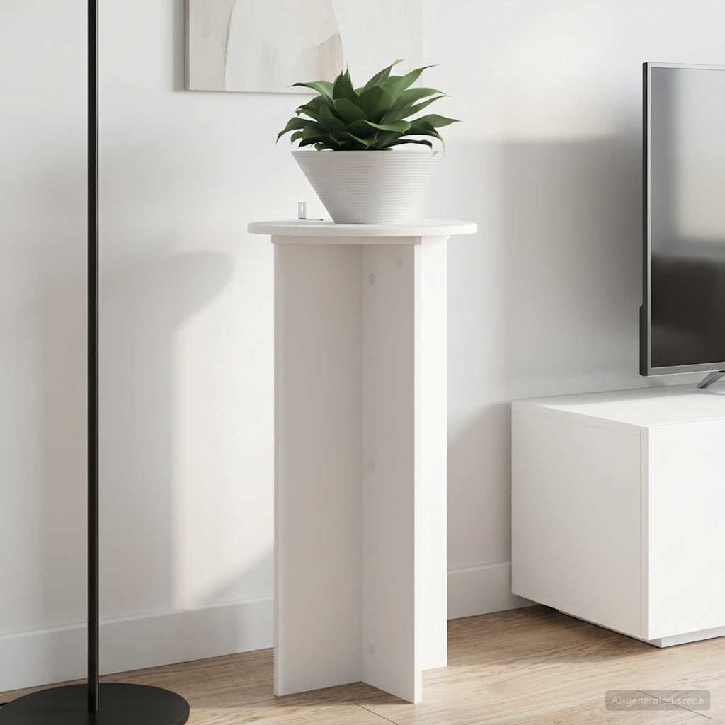 Supporto per piante 2 pz Bianco Ø40 x 80 cm