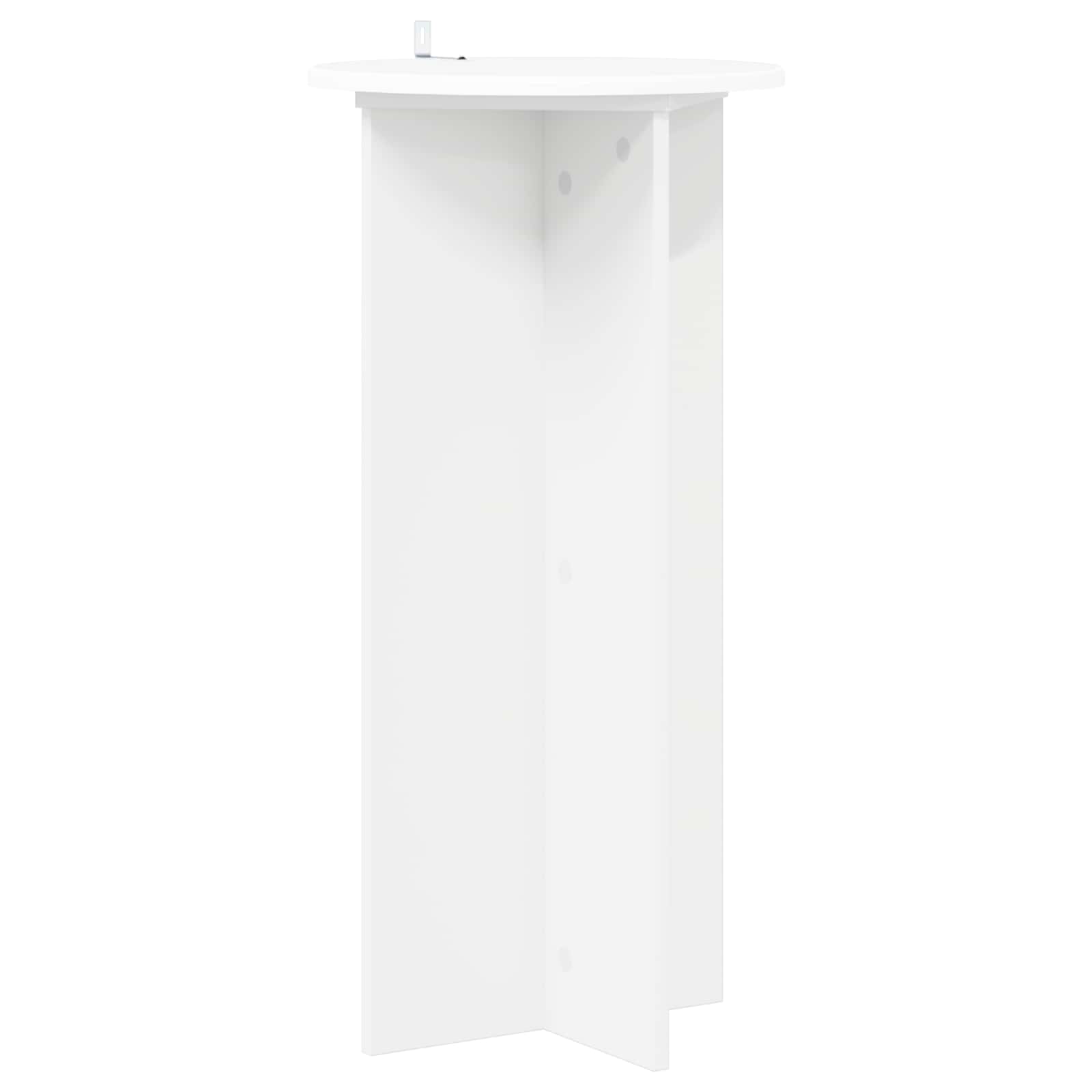 Supporto per piante 2 pz Bianco Ø40 x 80 cm