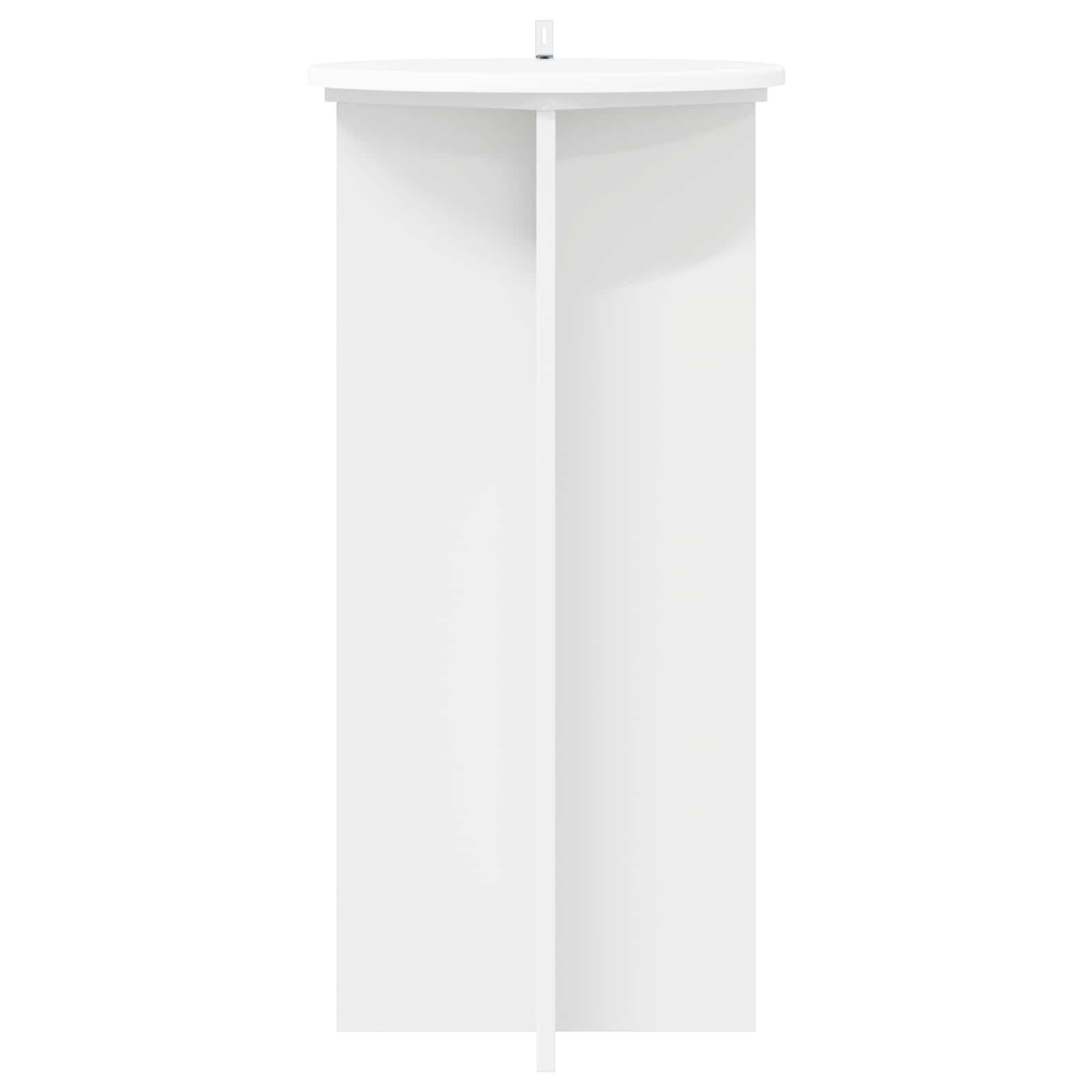 Supporto per piante 2 pz Bianco Ø40 x 80 cm