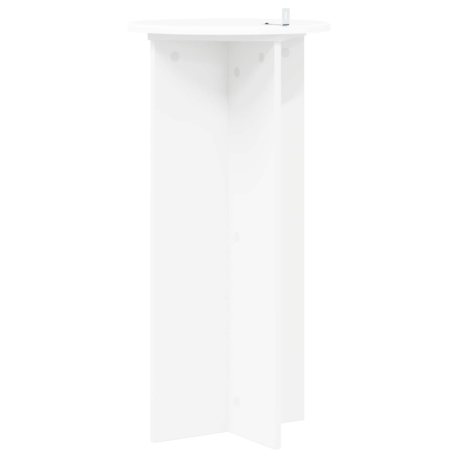 Supporto per piante 2 pz Bianco Ø40 x 80 cm