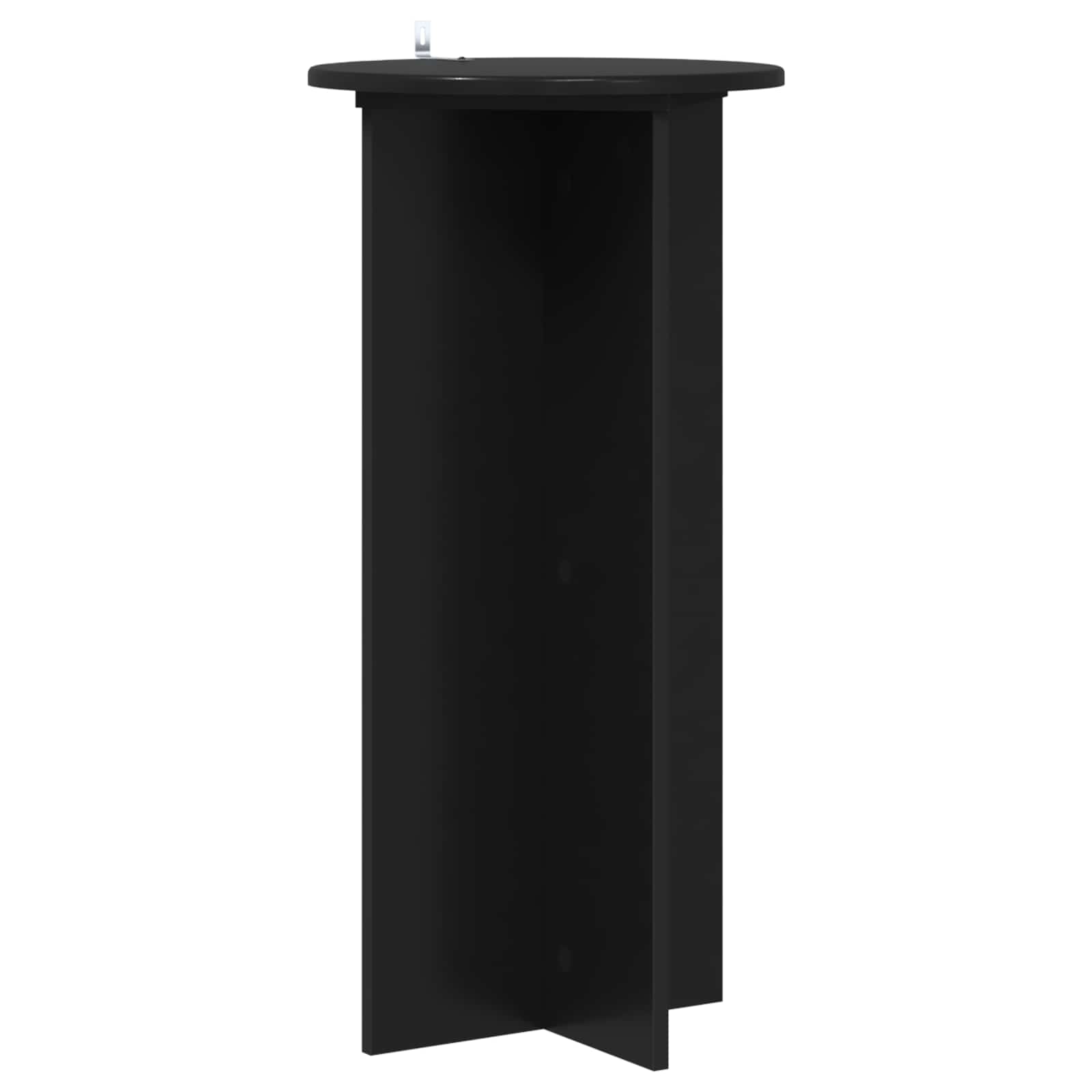 Supporto per piante 2 pz Nero 40 x 40 x 80 cm