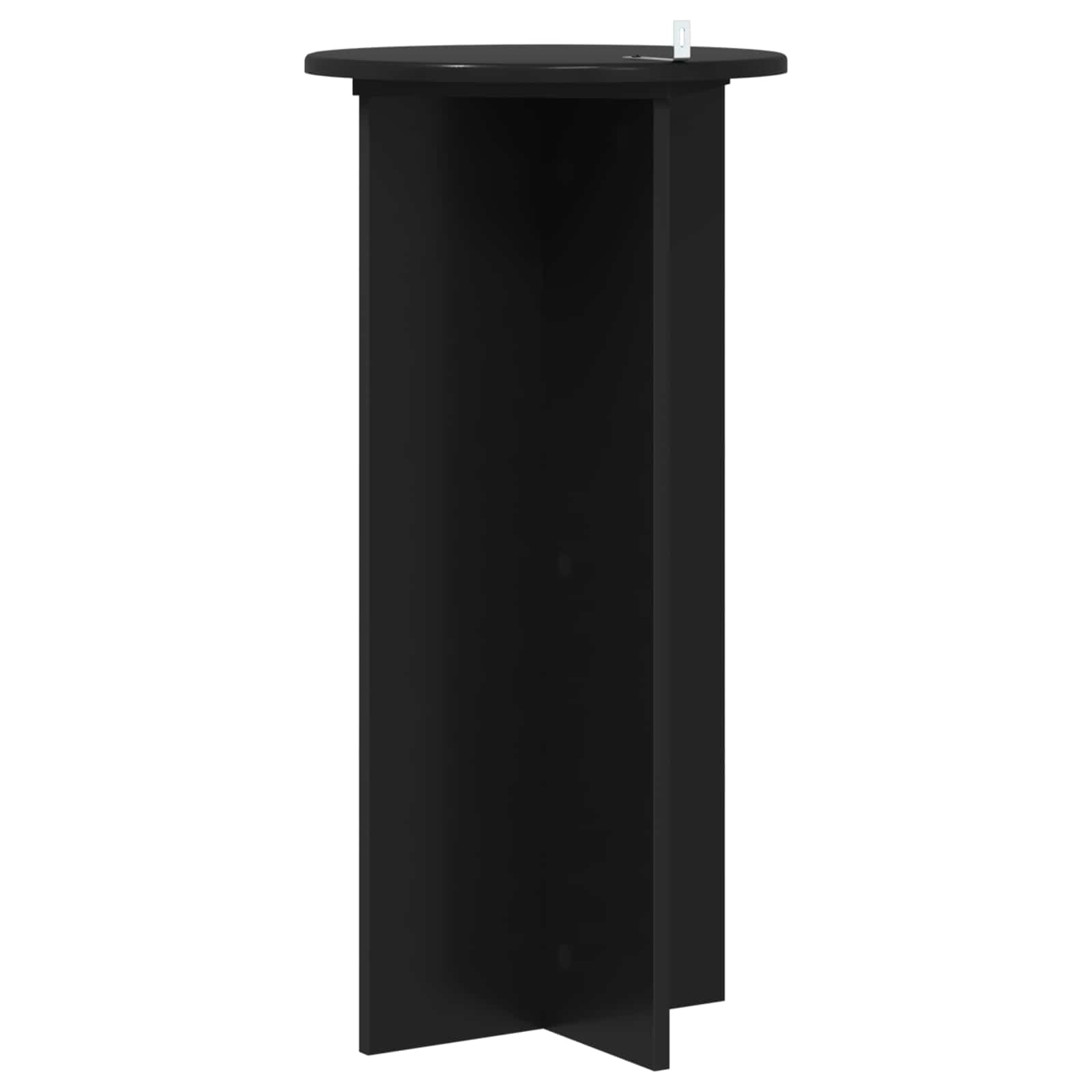 Supporto per piante 2 pz Nero 40 x 40 x 80 cm