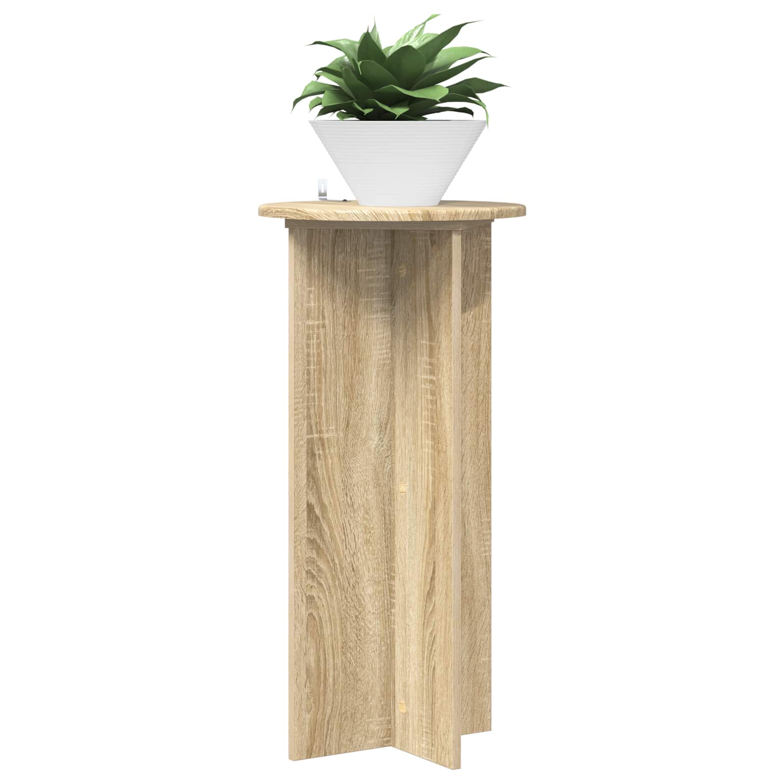 Supporto per piante 2 pz Rovere Sonoma 40 x 40 x 80 cm