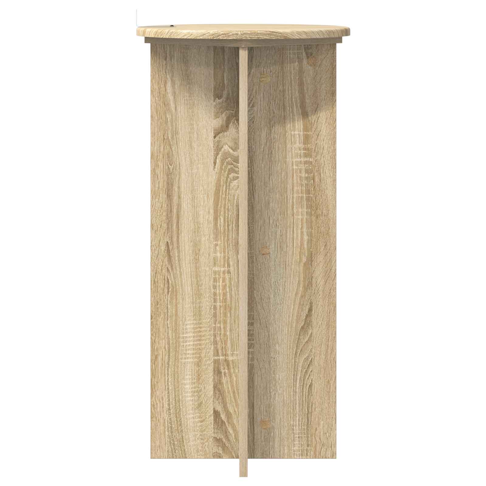 Supporto per piante 2 pz Rovere Sonoma 40 x 40 x 80 cm
