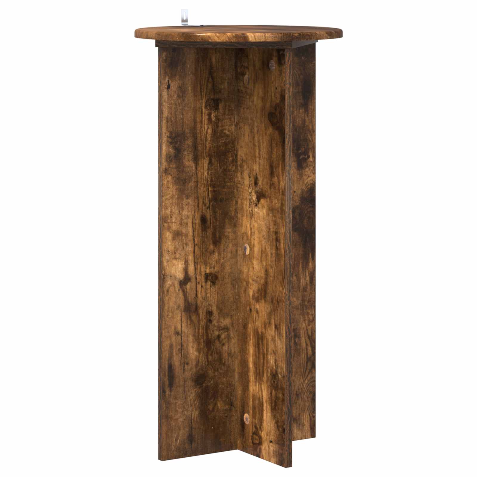 Supporto per piante 2 pz Rovere Fumo 40 x 40 x 80 cm