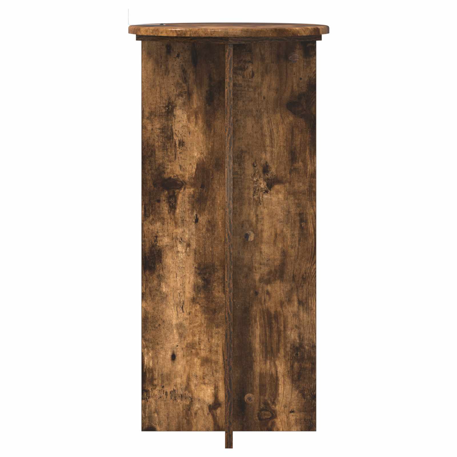 Supporto per piante 2 pz Rovere Fumo 40 x 40 x 80 cm