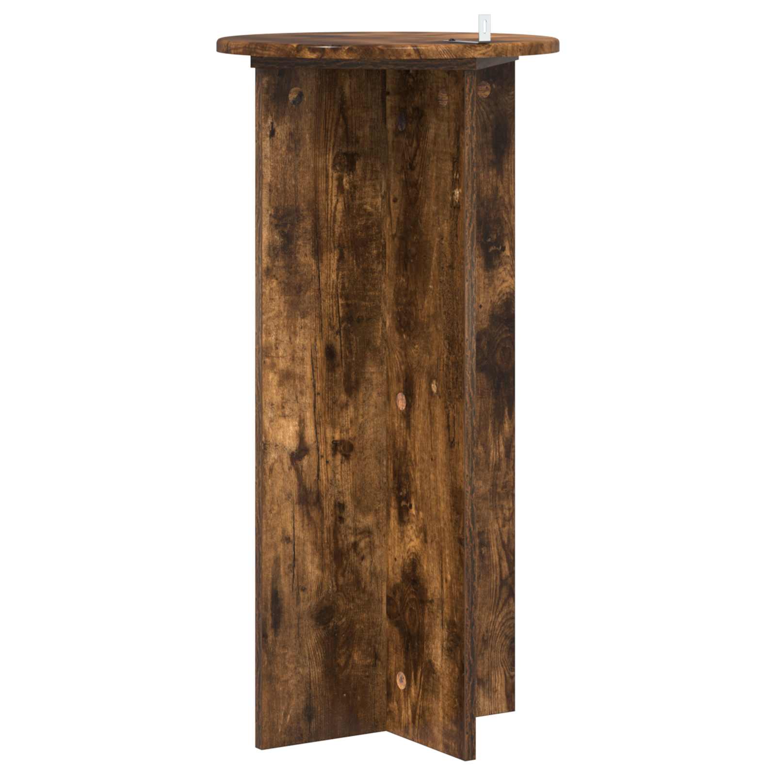 Supporto per piante 2 pz Rovere Fumo 40 x 40 x 80 cm