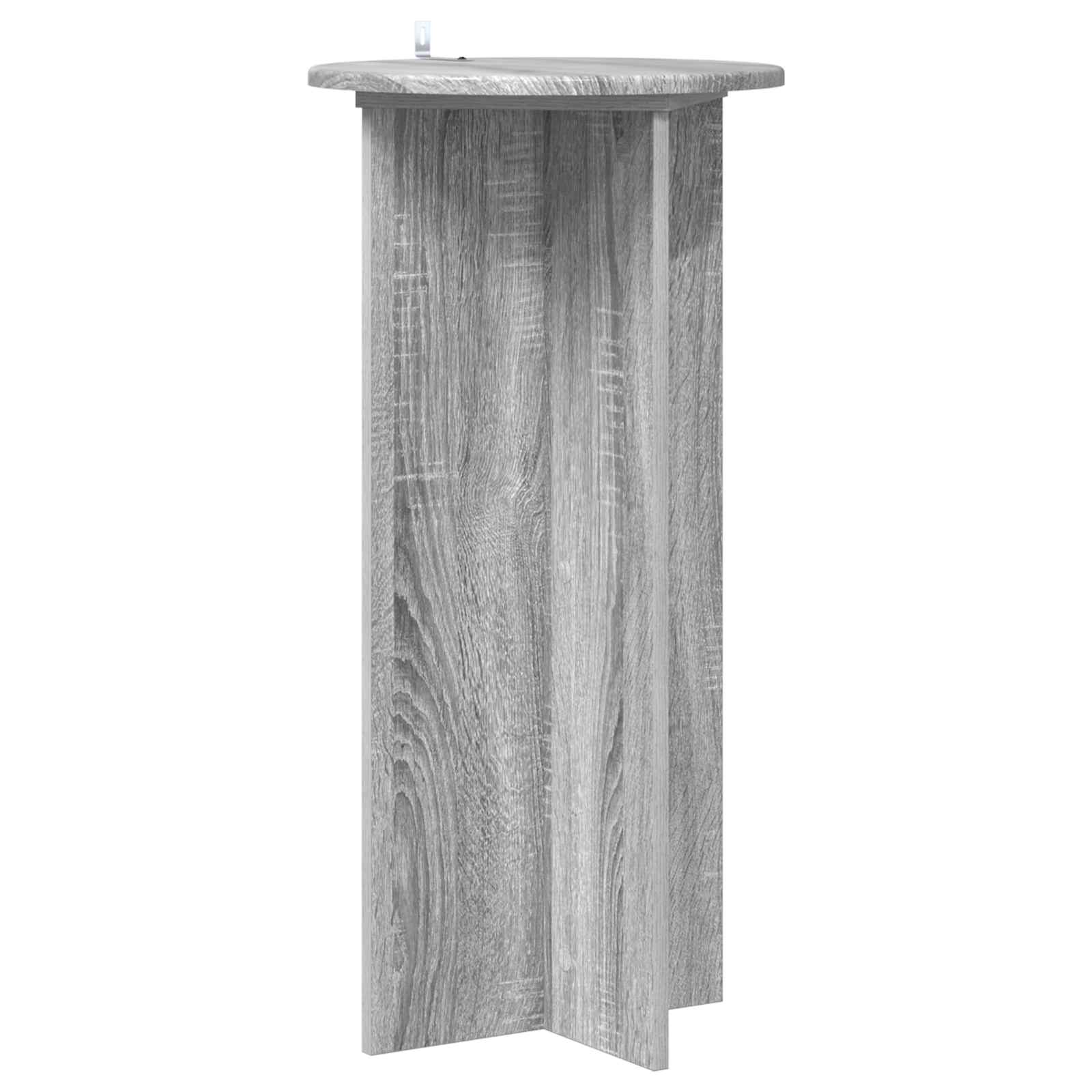 Supporto per piante 2 pz Grigio Sonoma 40 x 40 x 80 cm