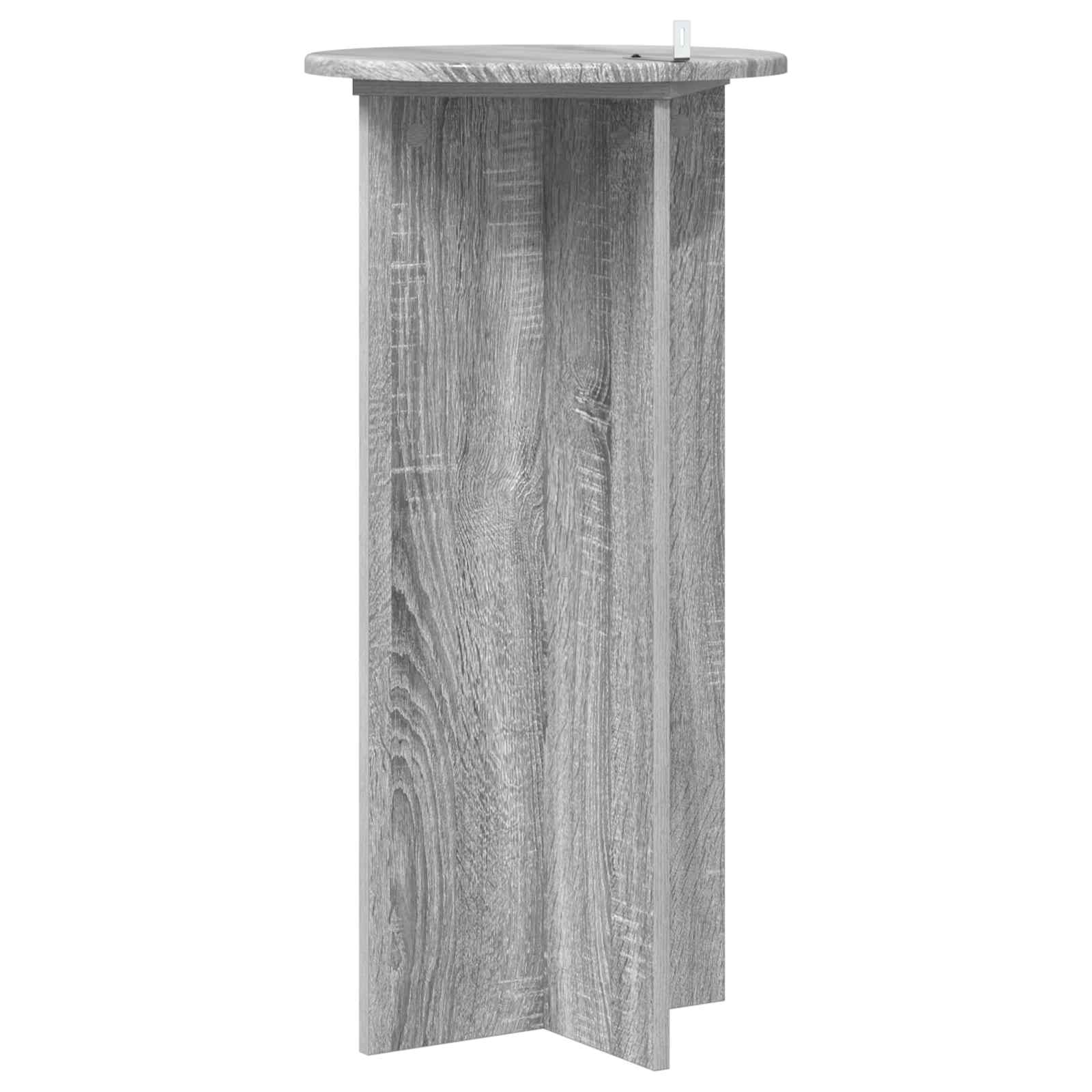 Supporto per piante 2 pz Grigio Sonoma 40 x 40 x 80 cm
