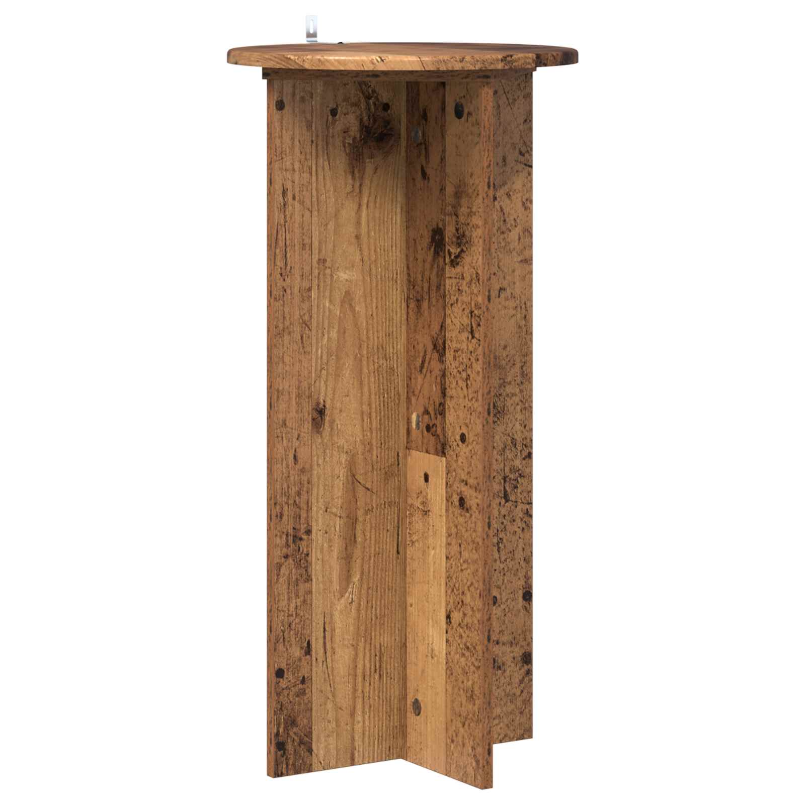 Supporto per piante 2 pz Legno antico 40 x 40 x 80 cm