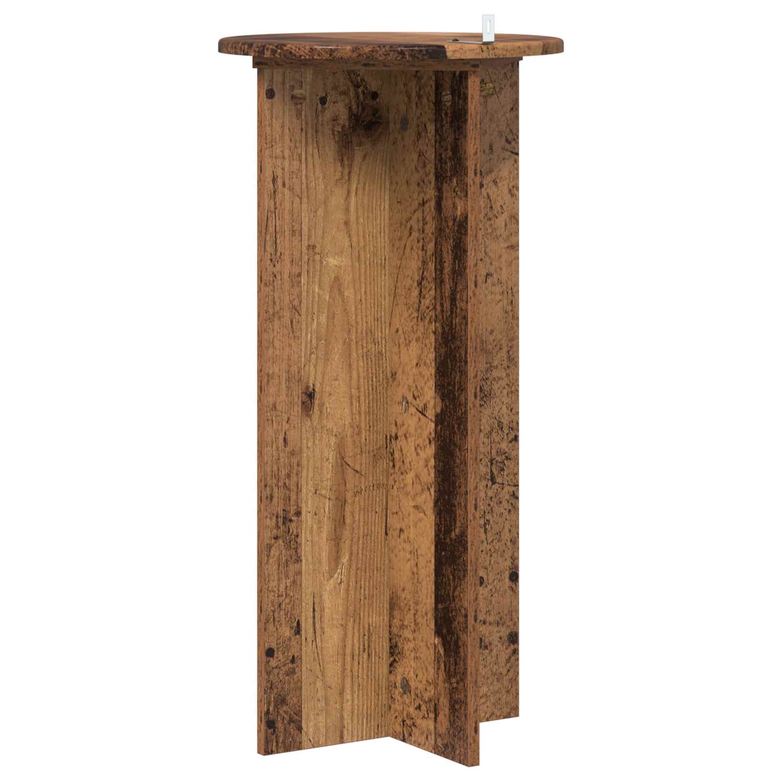 Supporto per piante 2 pz Legno antico 40 x 40 x 80 cm