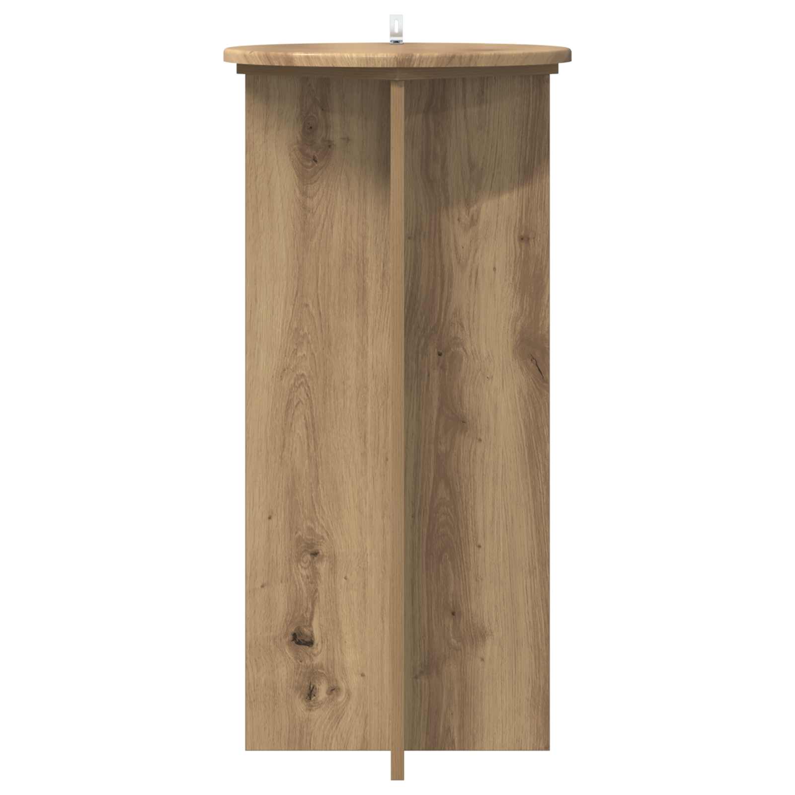 Supporto per piante 2 pz Rovere Artigianale 40 x 40 x 80 cm