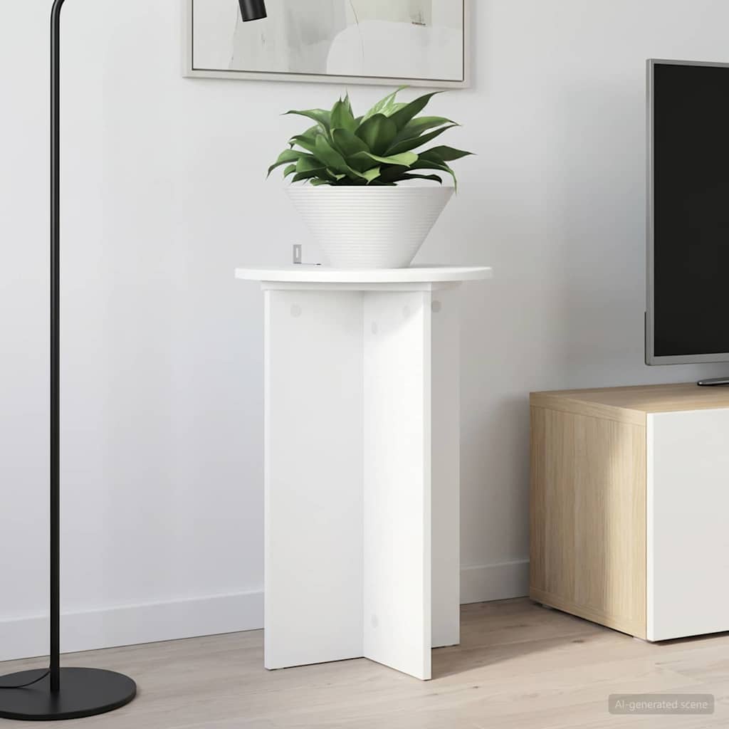 Supporto per piante 2 pz Bianco Ø40 x 60 cm