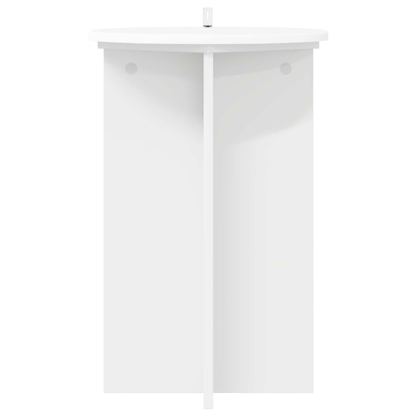 Supporto per piante 2 pz Bianco Ø40 x 60 cm
