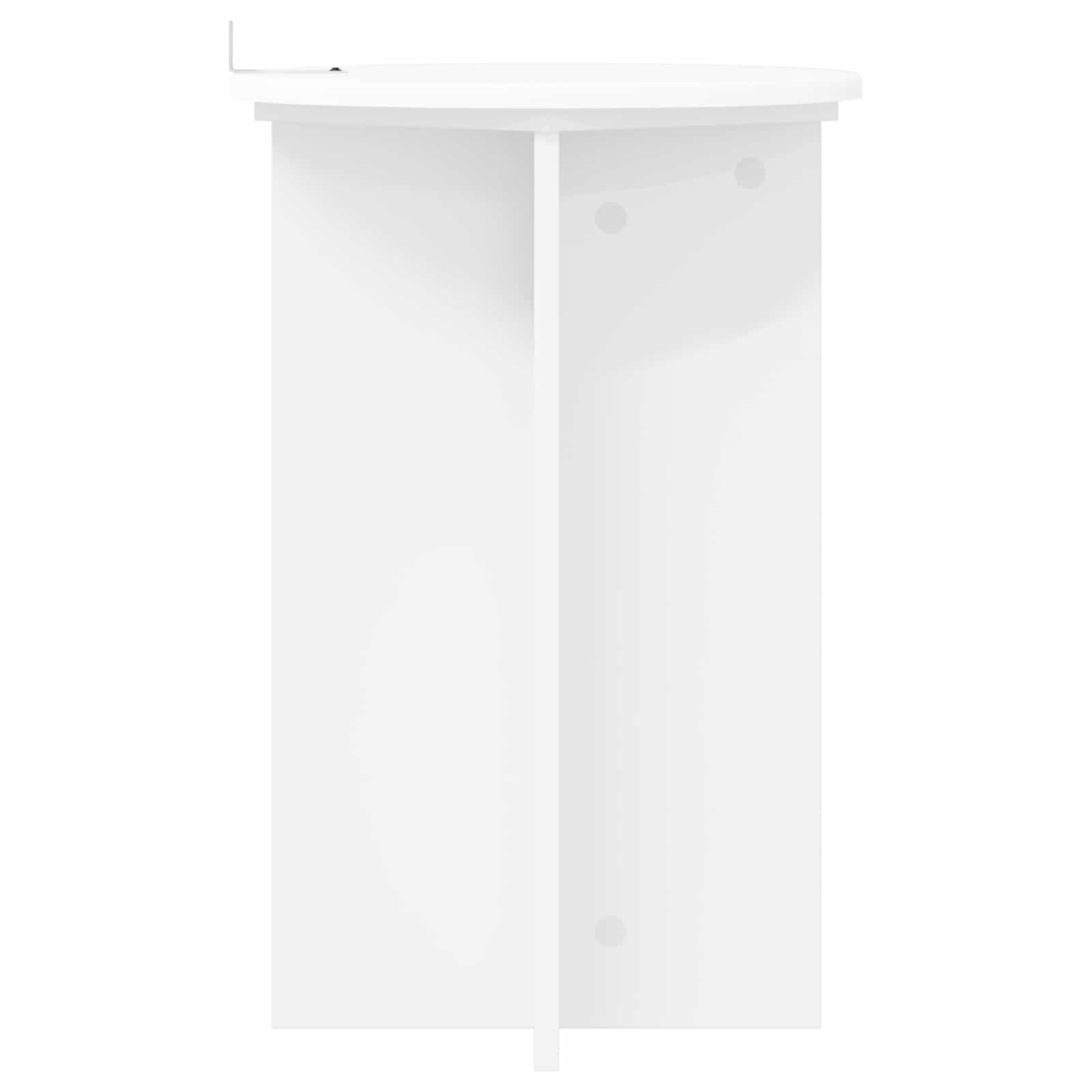 Supporto per piante 2 pz Bianco Ø40 x 60 cm