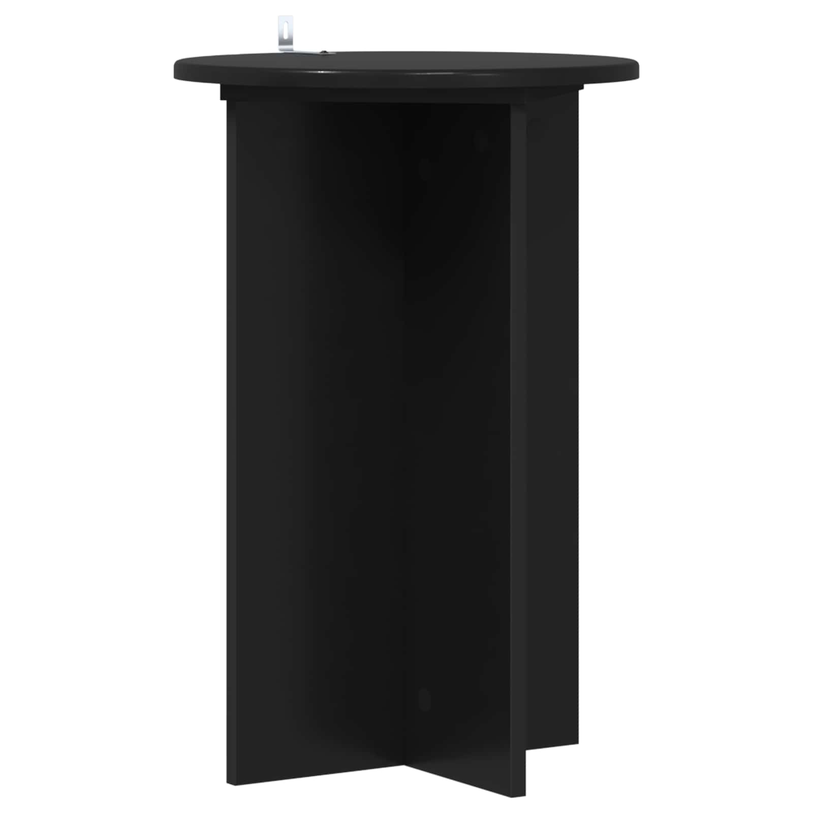 Supporto per piante 2 pz Nero Ø40 x 60 cm Legno ingegnerizzato
