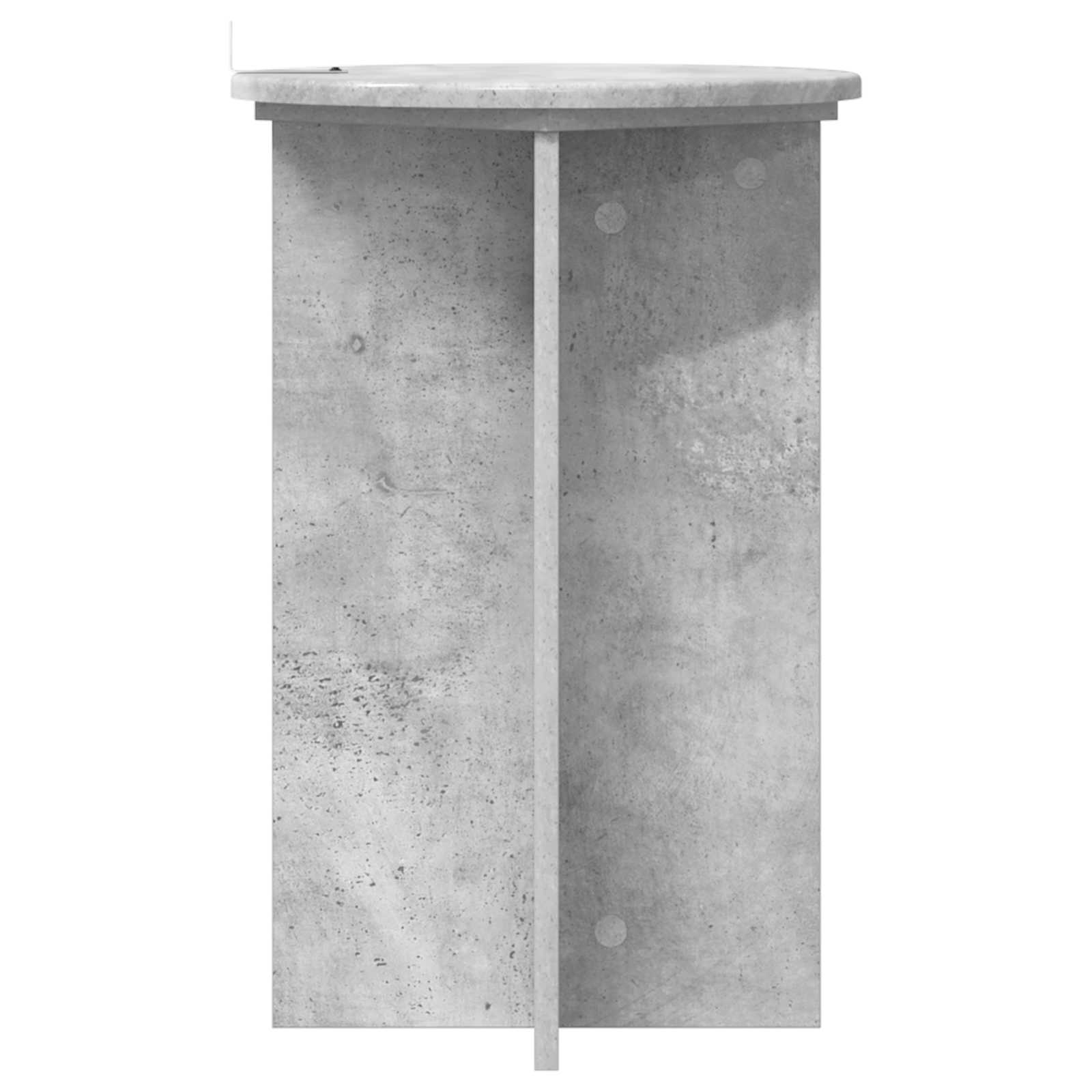 Supporto per piante 2 pz Grigio Cemento Ø40 x 60 cm
