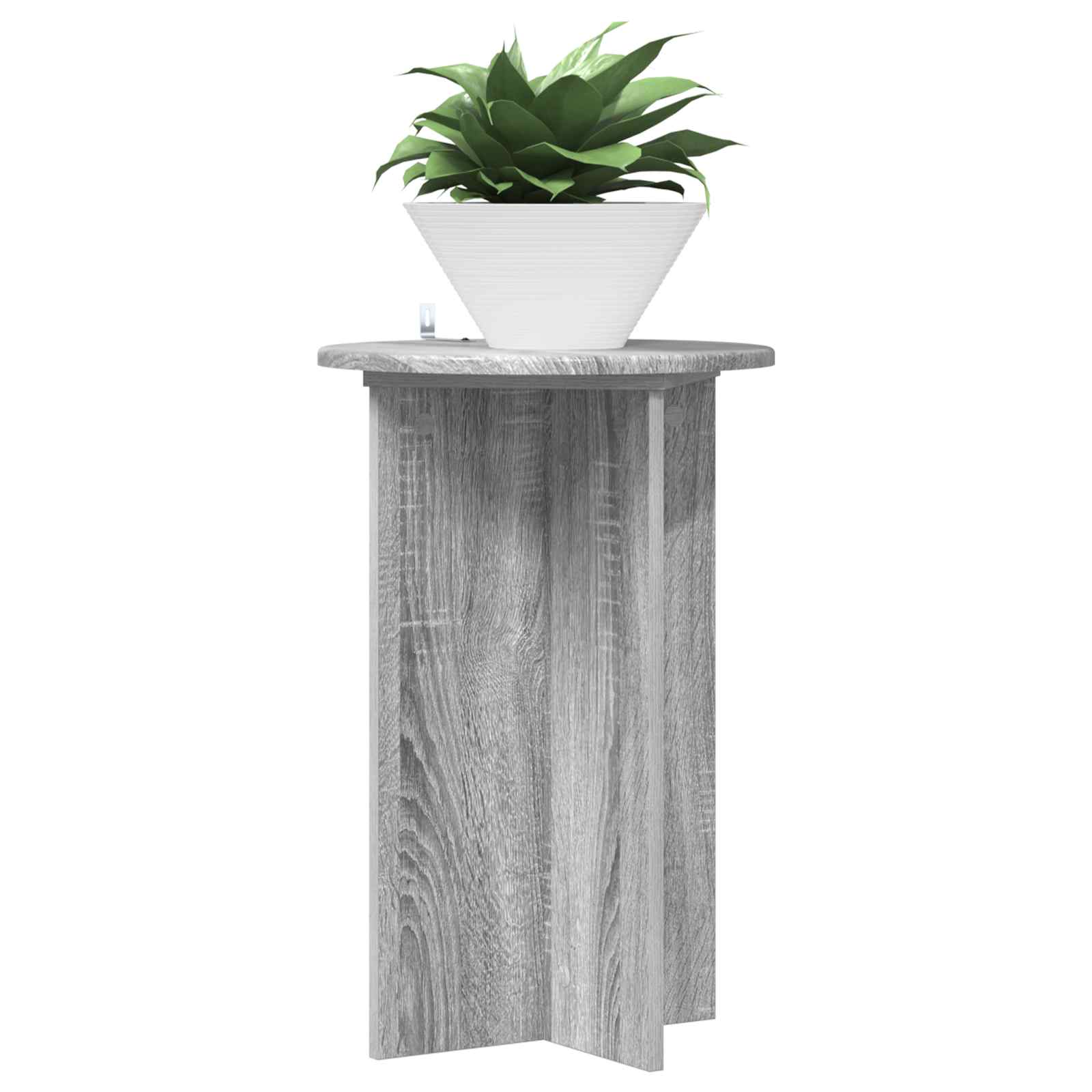 Supporto per piante 2 pz Grigio Sonoma Ø40 x 60 cm