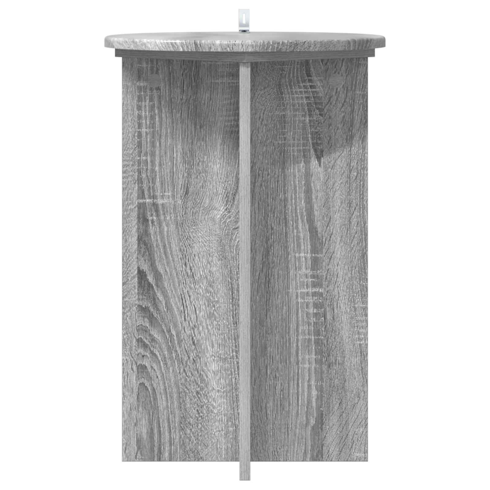 Supporto per piante 2 pz Grigio Sonoma Ø40 x 60 cm