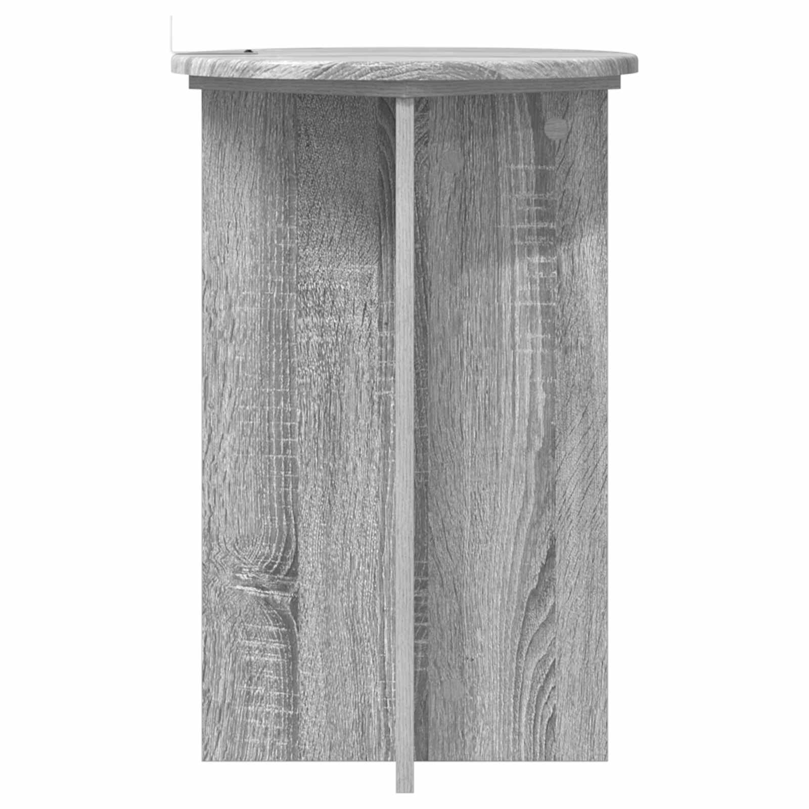 Supporto per piante 2 pz Grigio Sonoma Ø40 x 60 cm