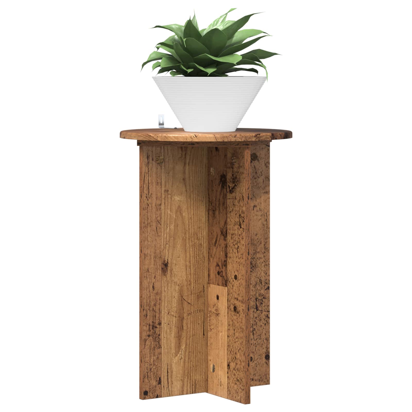Supporto per piante 2 pz Legno antico Ø40 x 60 cm