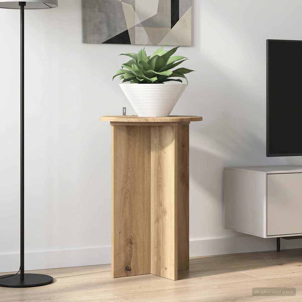 Supporto per piante 2 pz Rovere Artigianale Ø40 x 60 cm