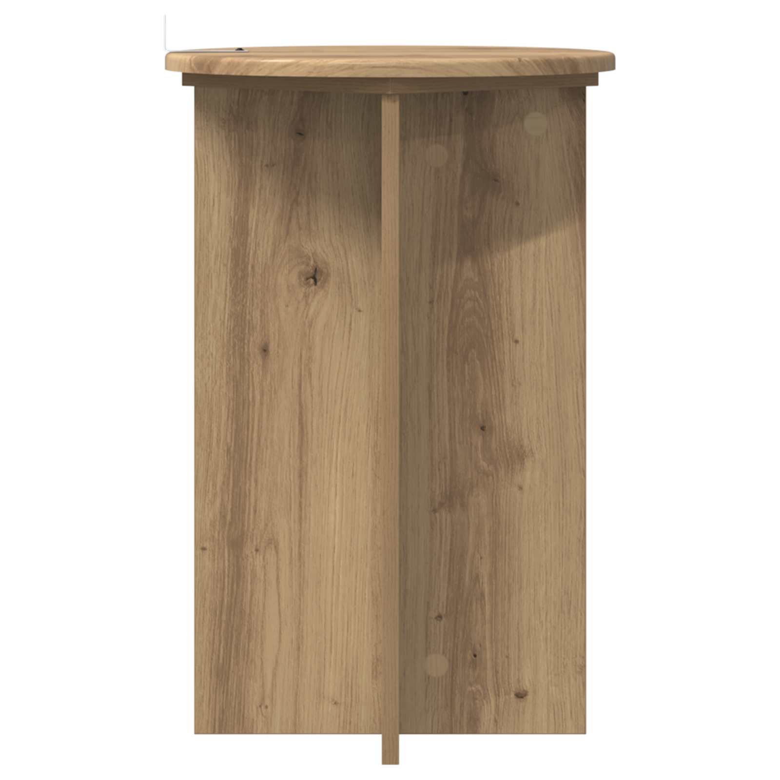 Supporto per piante 2 pz Rovere Artigianale Ø40 x 60 cm