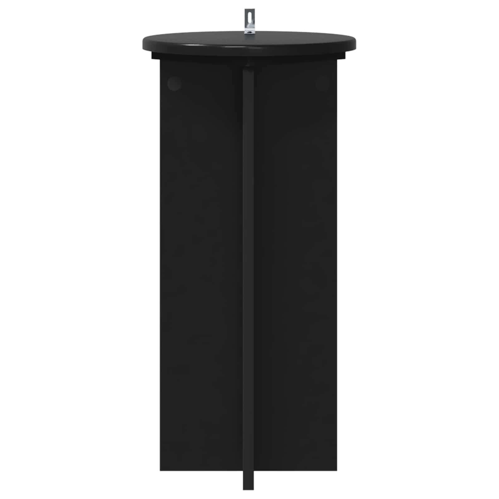 Supporto per piante 2 pz Nero 29,5 x 29,5 x 60 cm