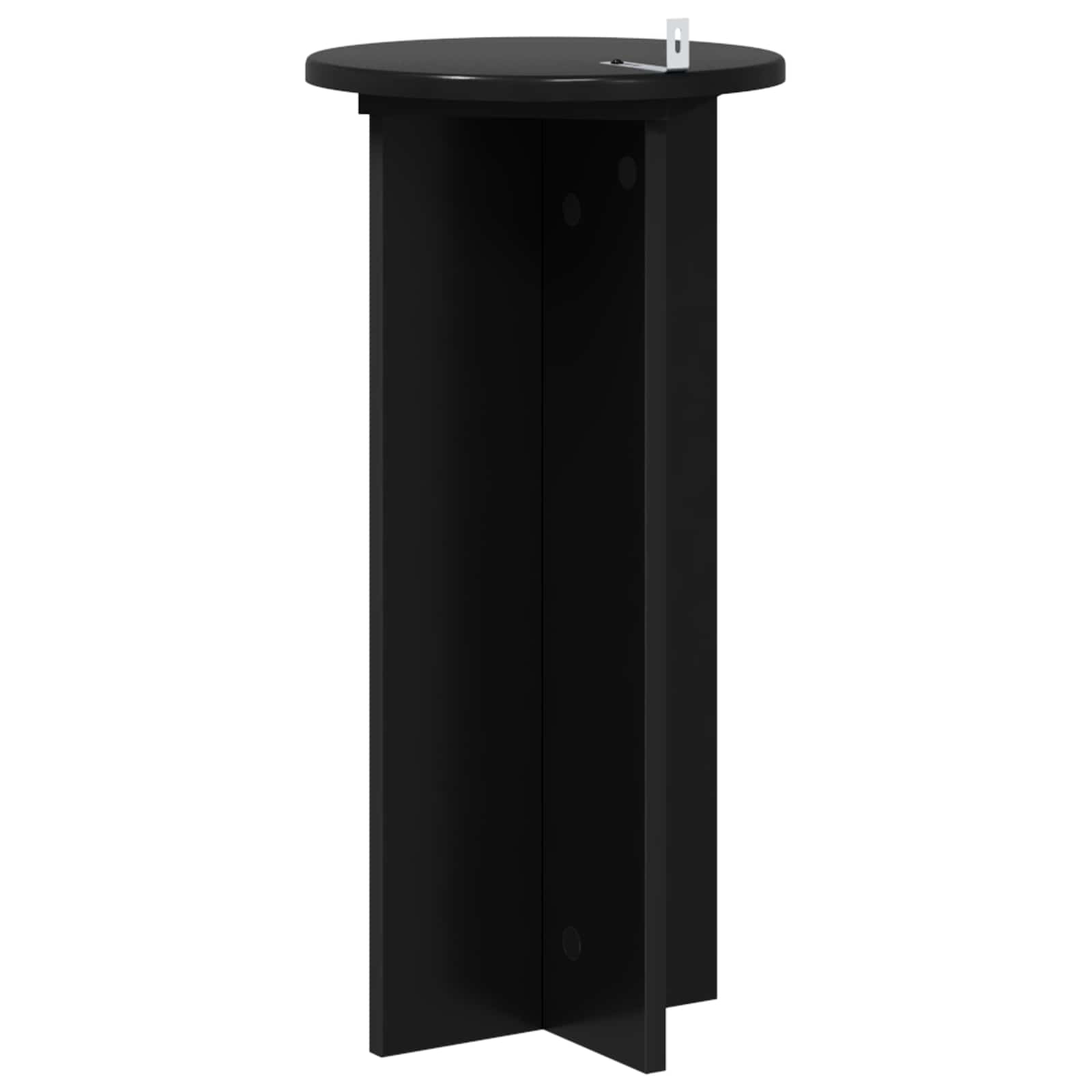 Supporto per piante 2 pz Nero 29,5 x 29,5 x 60 cm