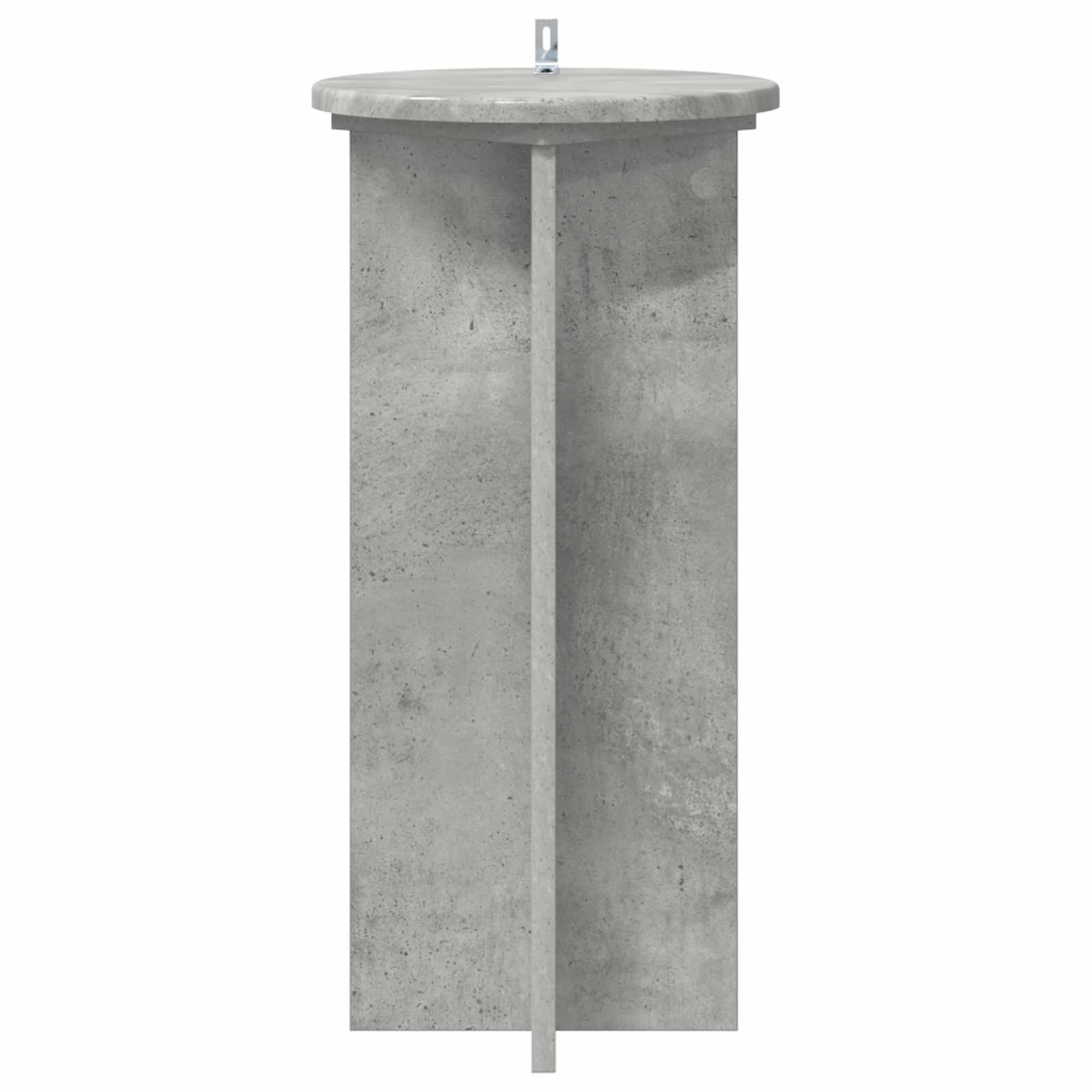 Supporto per piante 2 pz Grigio Cemento 29,5 x 29,5 x 60 cm