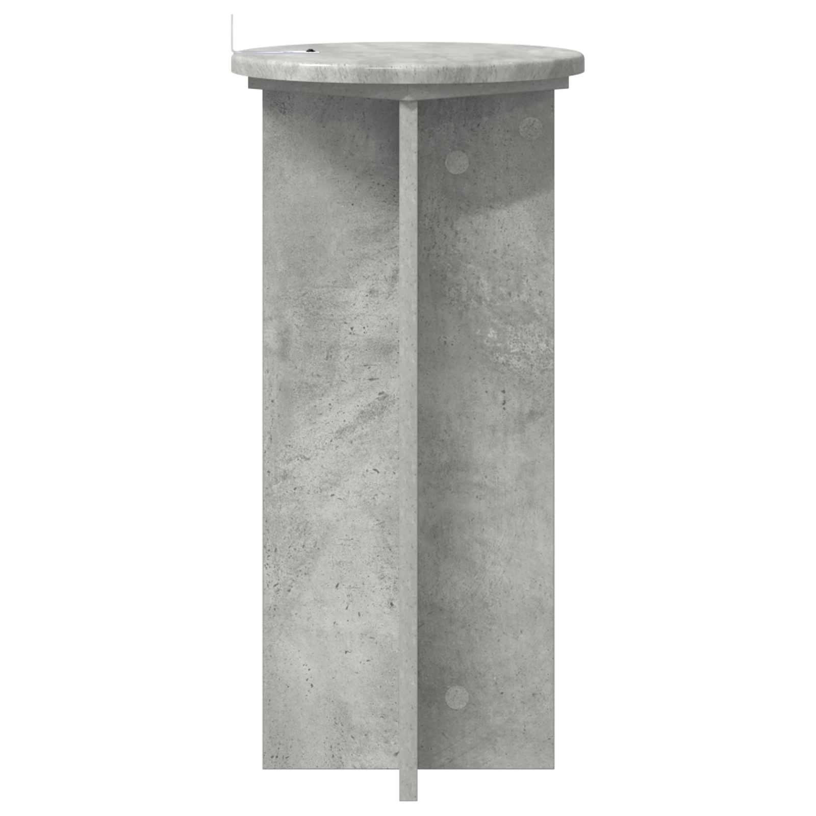 Supporto per piante 2 pz Grigio Cemento 29,5 x 29,5 x 60 cm