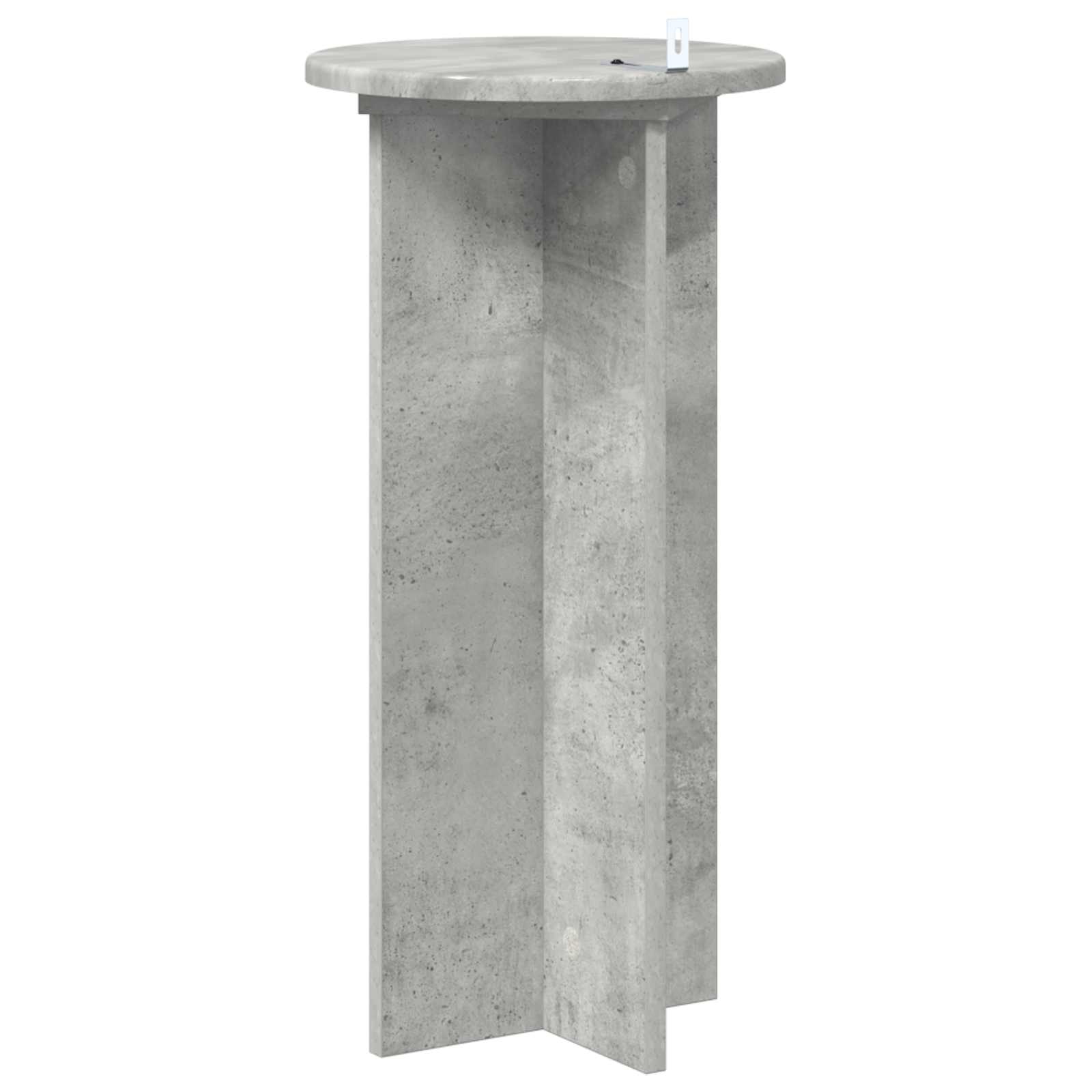 Supporto per piante 2 pz Grigio Cemento 29,5 x 29,5 x 60 cm