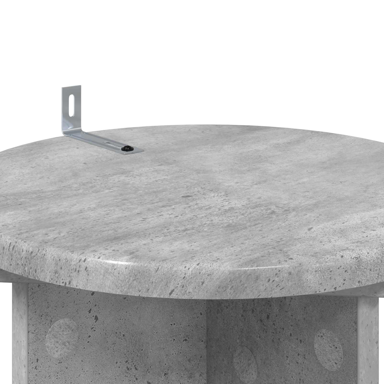 Supporto per piante 2 pz Grigio Cemento 29,5 x 29,5 x 60 cm