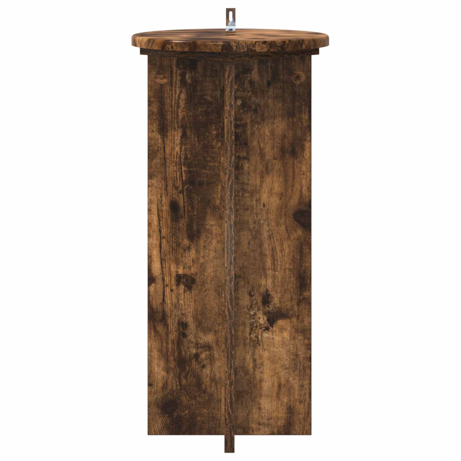 Supporto per piante 2 pz Rovere Fumo 29,5 x 29,5 x 60 cm