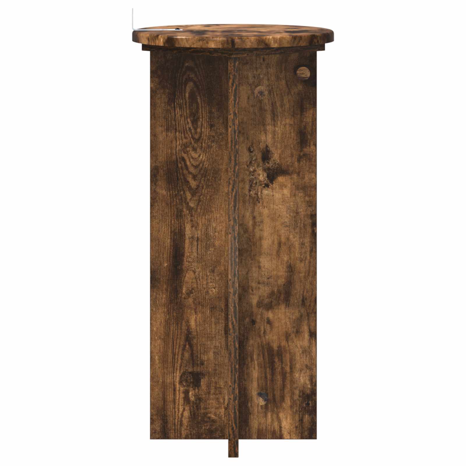 Supporto per piante 2 pz Rovere Fumo 29,5 x 29,5 x 60 cm